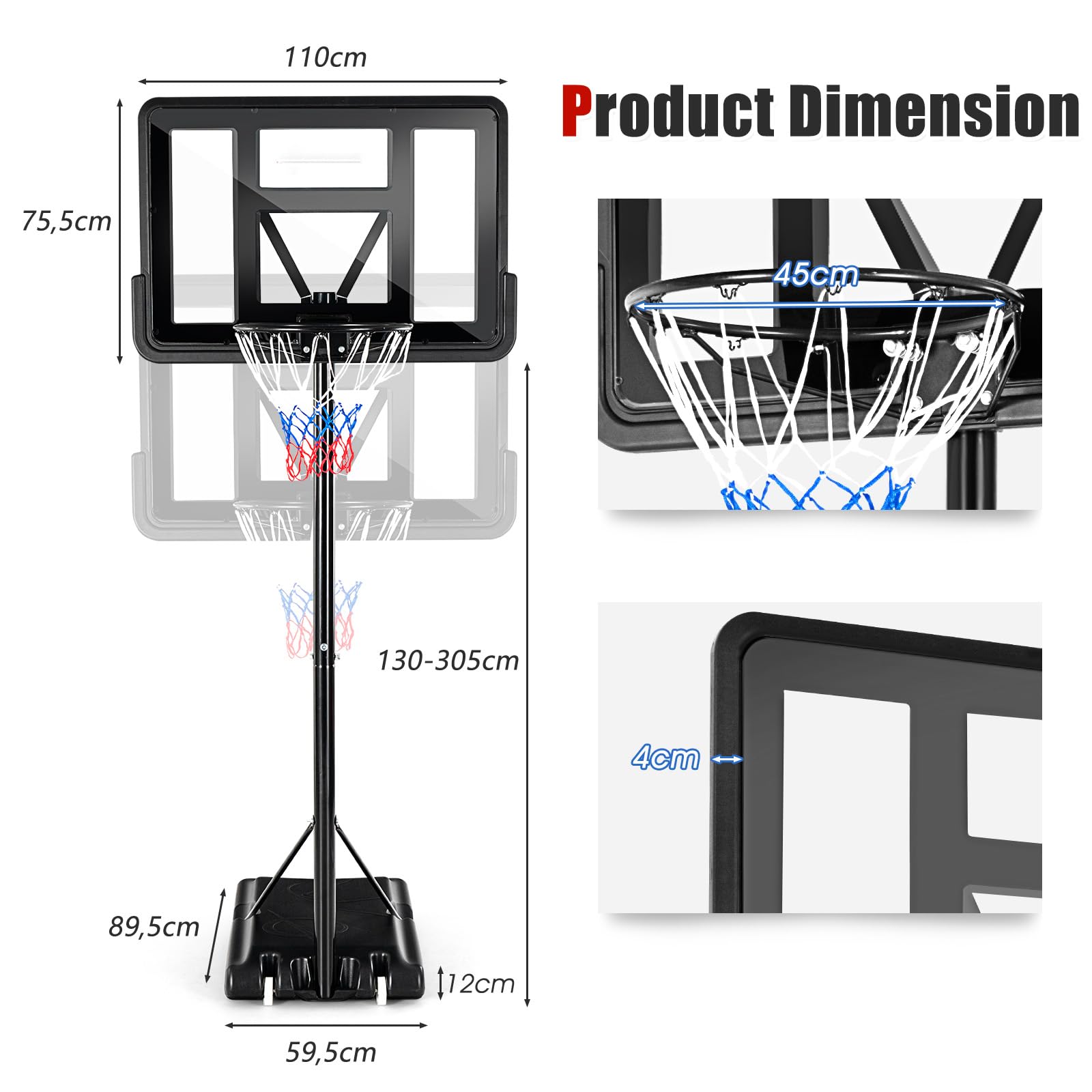 komfotteu-basketballst-nder-h-henverstellbar-130-305-cm-mit-rollen-und-45-cm-kor image 6