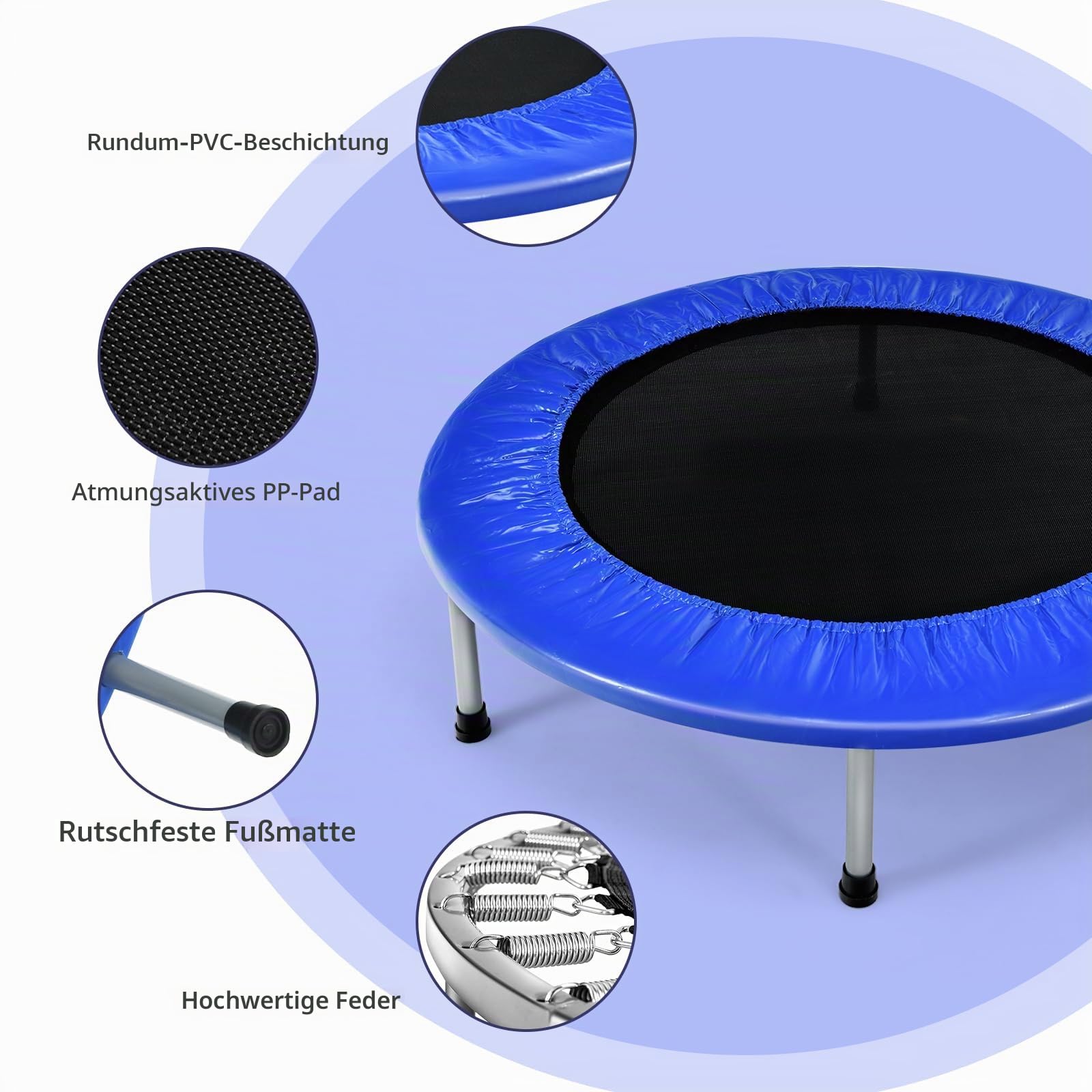 komfotteu-mini-trampolin-96-cm-klappbar-bis-150-kg-fitness-kinder image 4