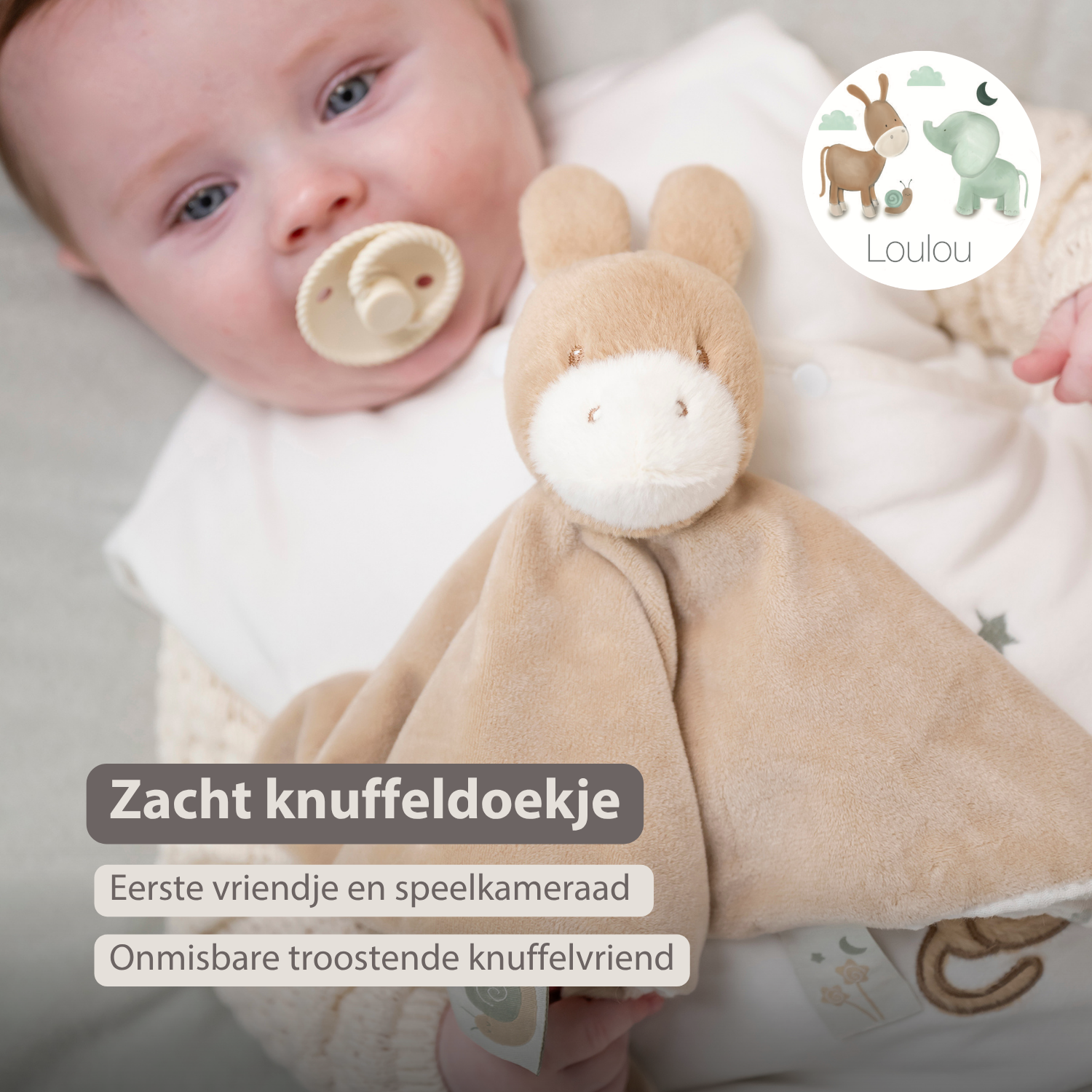 nattou-loulou-kuscheltuch-esel-28-x-28-cm-karamell image 8