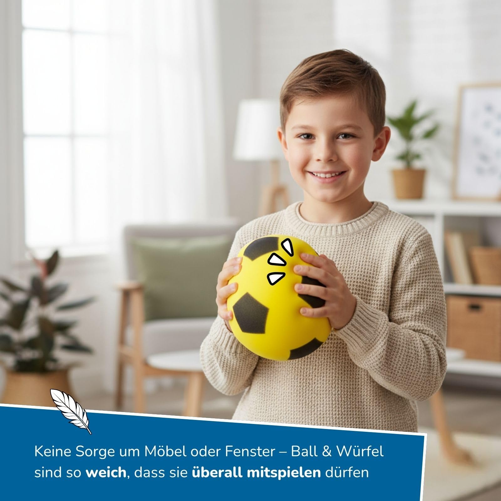 alldoro-schaumstoffball-schaumstoffw-rfel-set-20-cm-extra-weich image 3