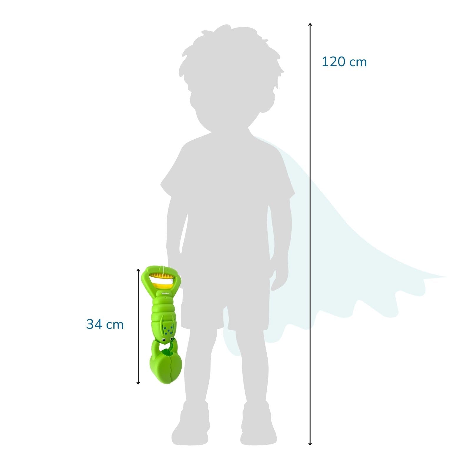 alldoro-sandgreifer-hummer-gr-n-34-cm-sandkasten-schaufel-greifzange image 7