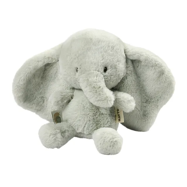 nattou-loulou-kuscheltier-elefant-30-cm-lindengr-n image 1