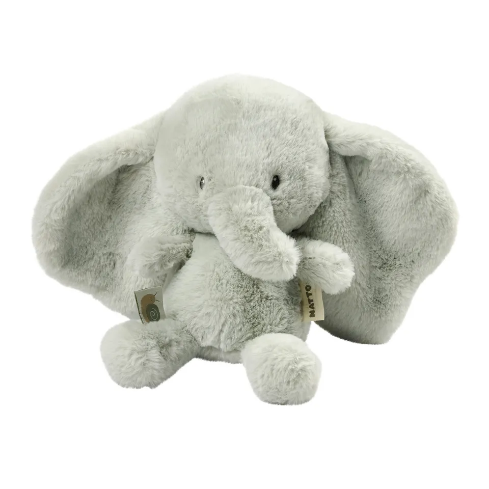 nattou-loulou-kuscheltier-elefant-30-cm-lindengr-n image 1