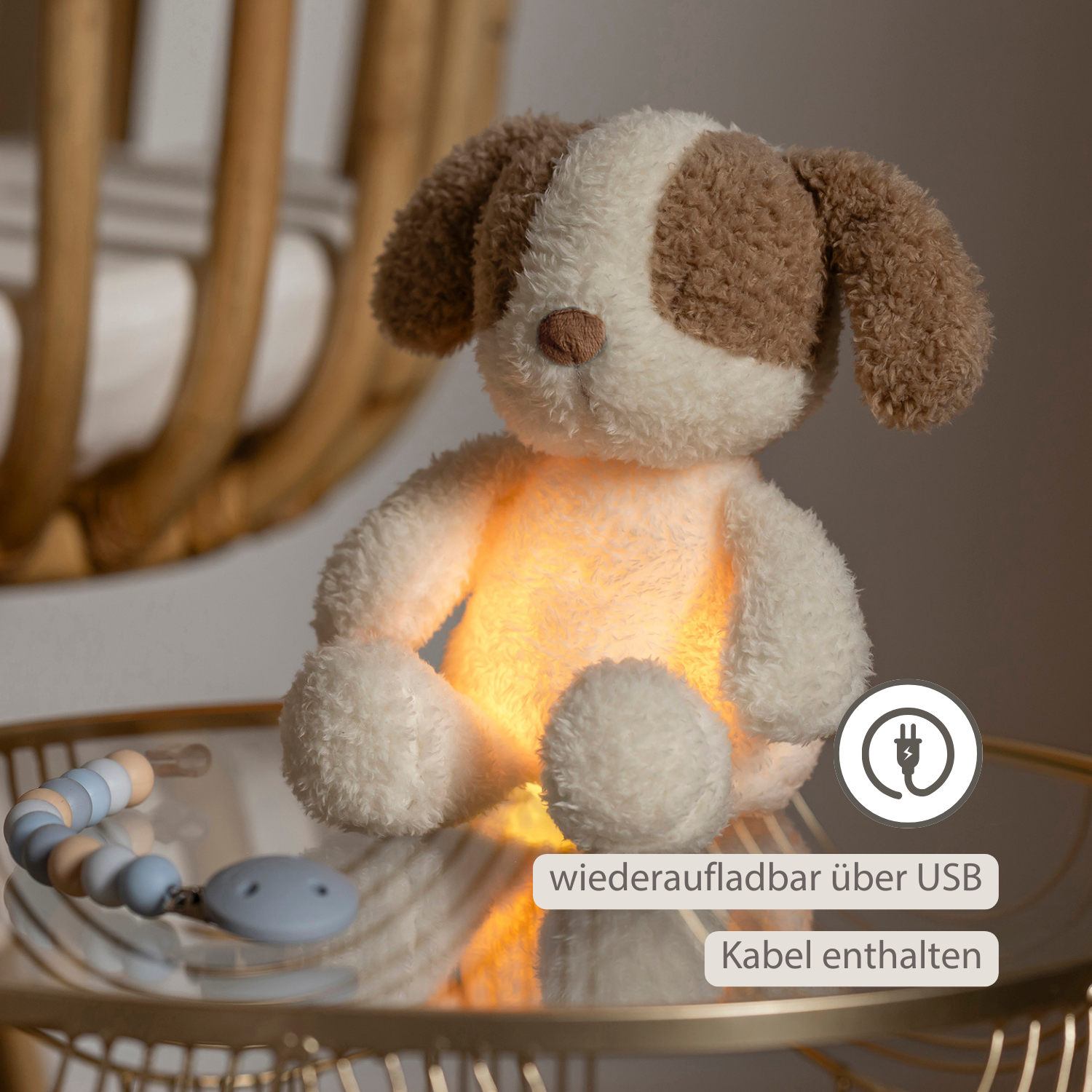 nattou-teddy-baby-nachtlicht-hund-25-cm-beige image 7