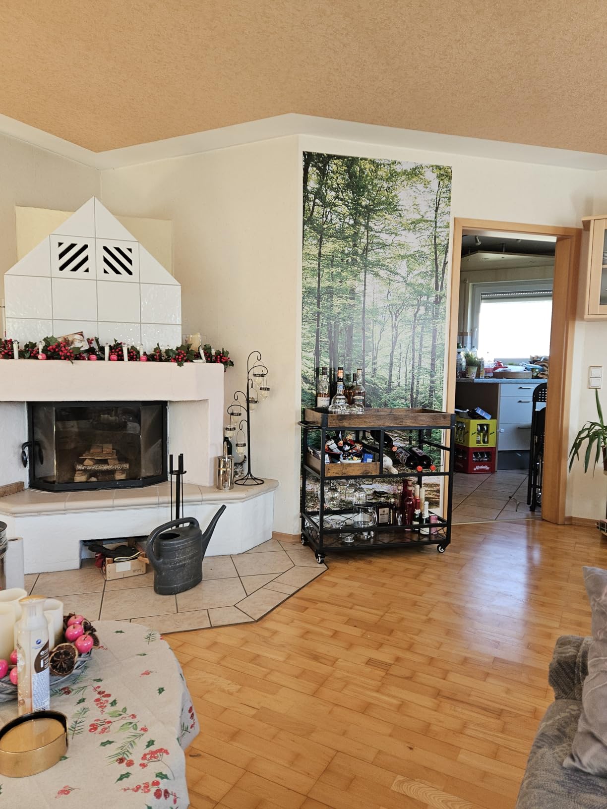 Toller Barwagen für kleine Wohnung
