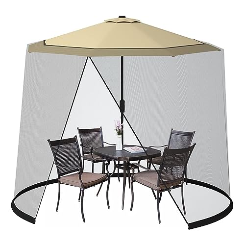 komfotteu-moskitonetz-verstellbar-f-r-270-300-cm-schirm-pavillon-schwarz image 8