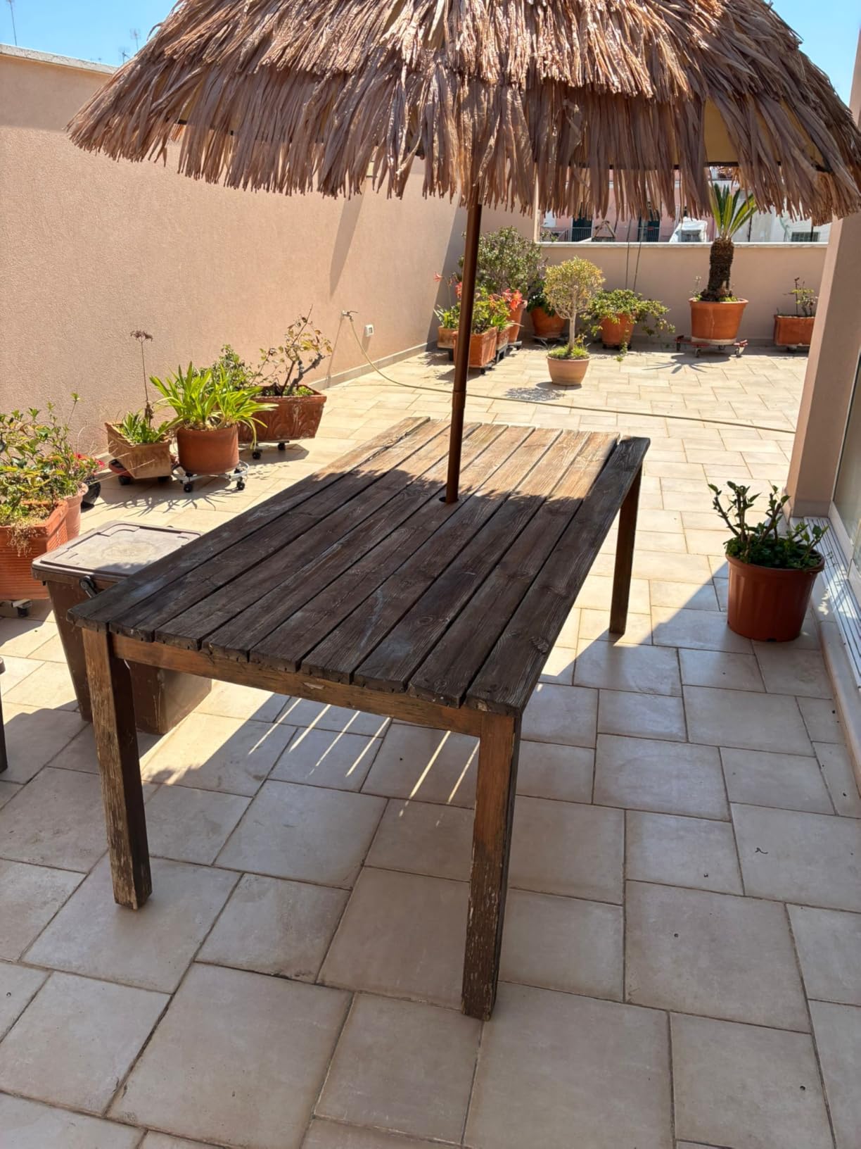 Urlaubsfeeling auf dem Balkon