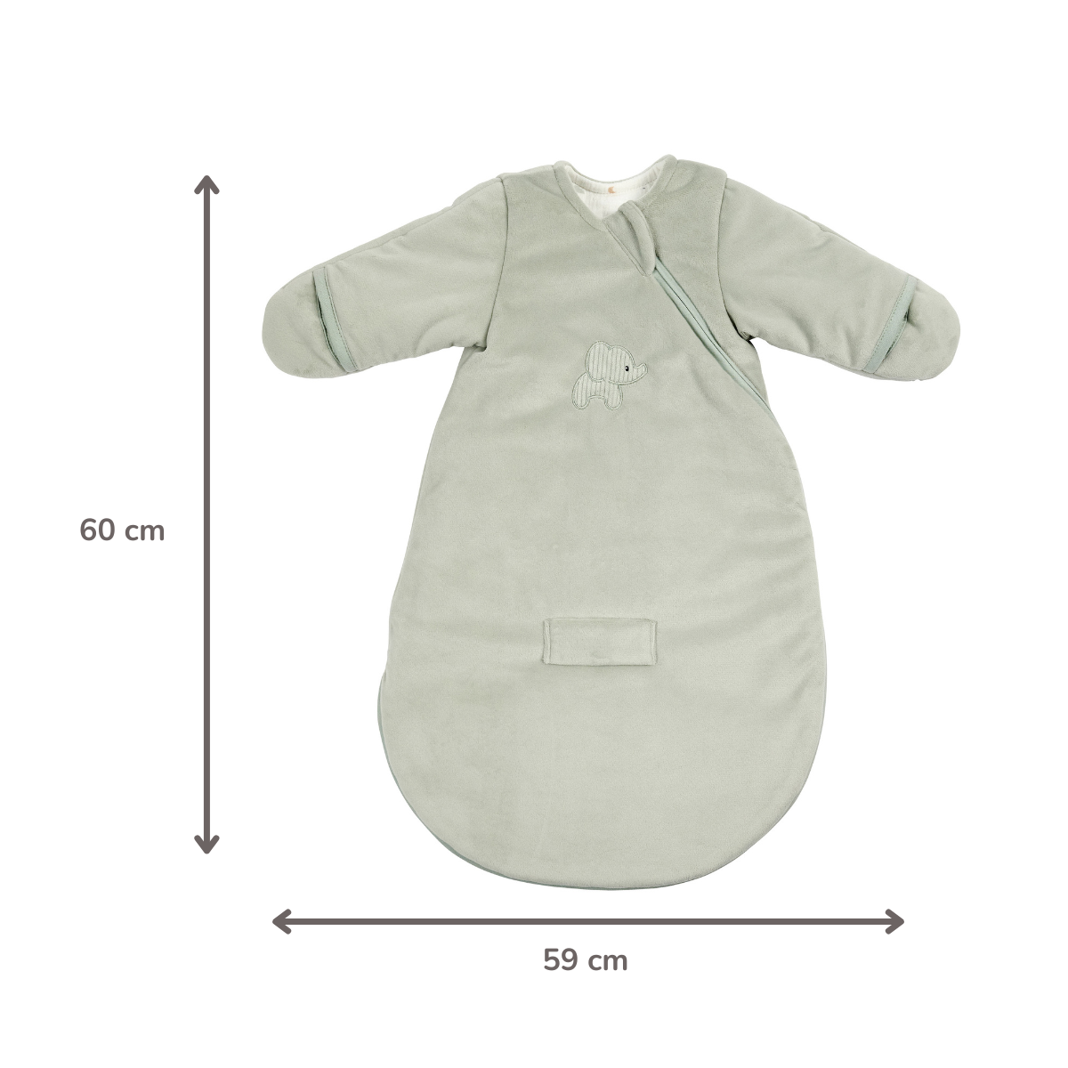 nattou-loulou-schlafsack-mit-rmeln-60-cm-tog-2-5-lindengr-n image 6