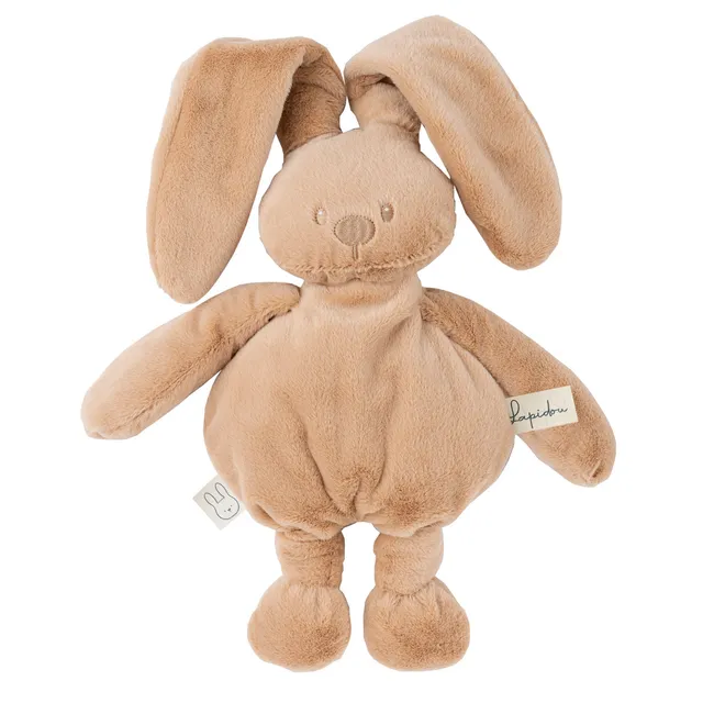 nattou-lapidou-kuschelhase-30-cm-weiches-kuscheltier-warmes-beige image 1