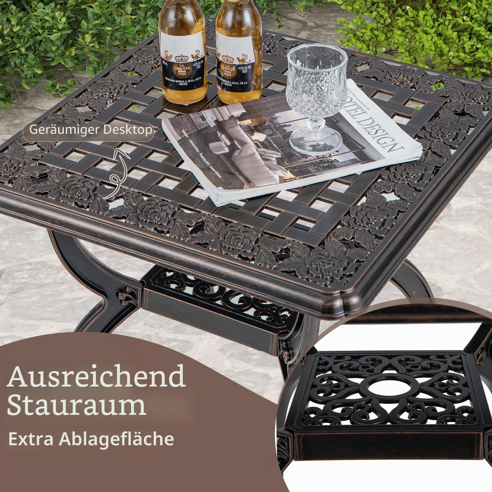 komfotteu-quadratischer-gartentisch-aus-aluminiumguss-53x53x48-cm-wetterfest image 5