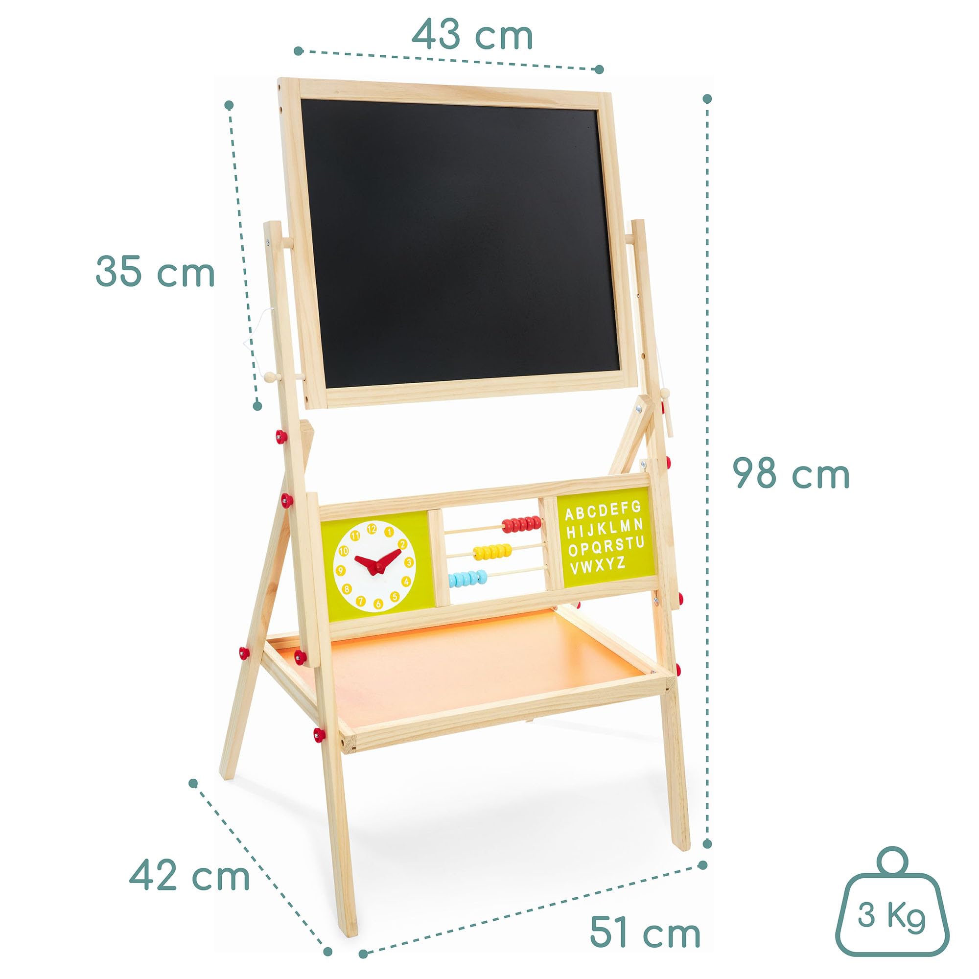 mamabrum-spieltafel-holz-doppelseitig-magnet-und-kreidetafel-mit-zubeh-r image 7