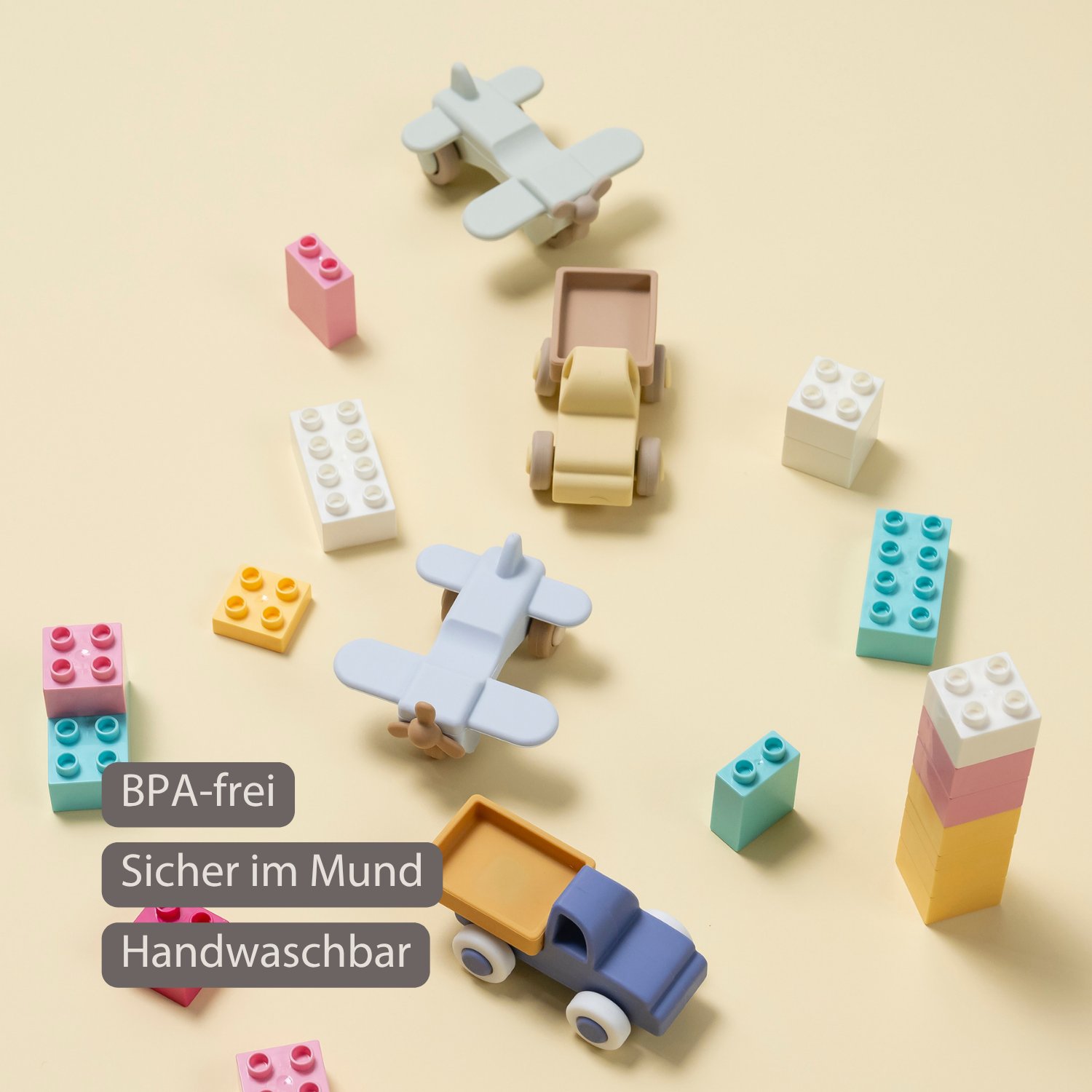 nattou-silikon-lastwagen-und-flugzeug-babyspielzeug-11-cm-mehrfarbig image 4
