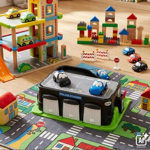 dantoy-7522-garage-polizeistation-spielset-classic image 8