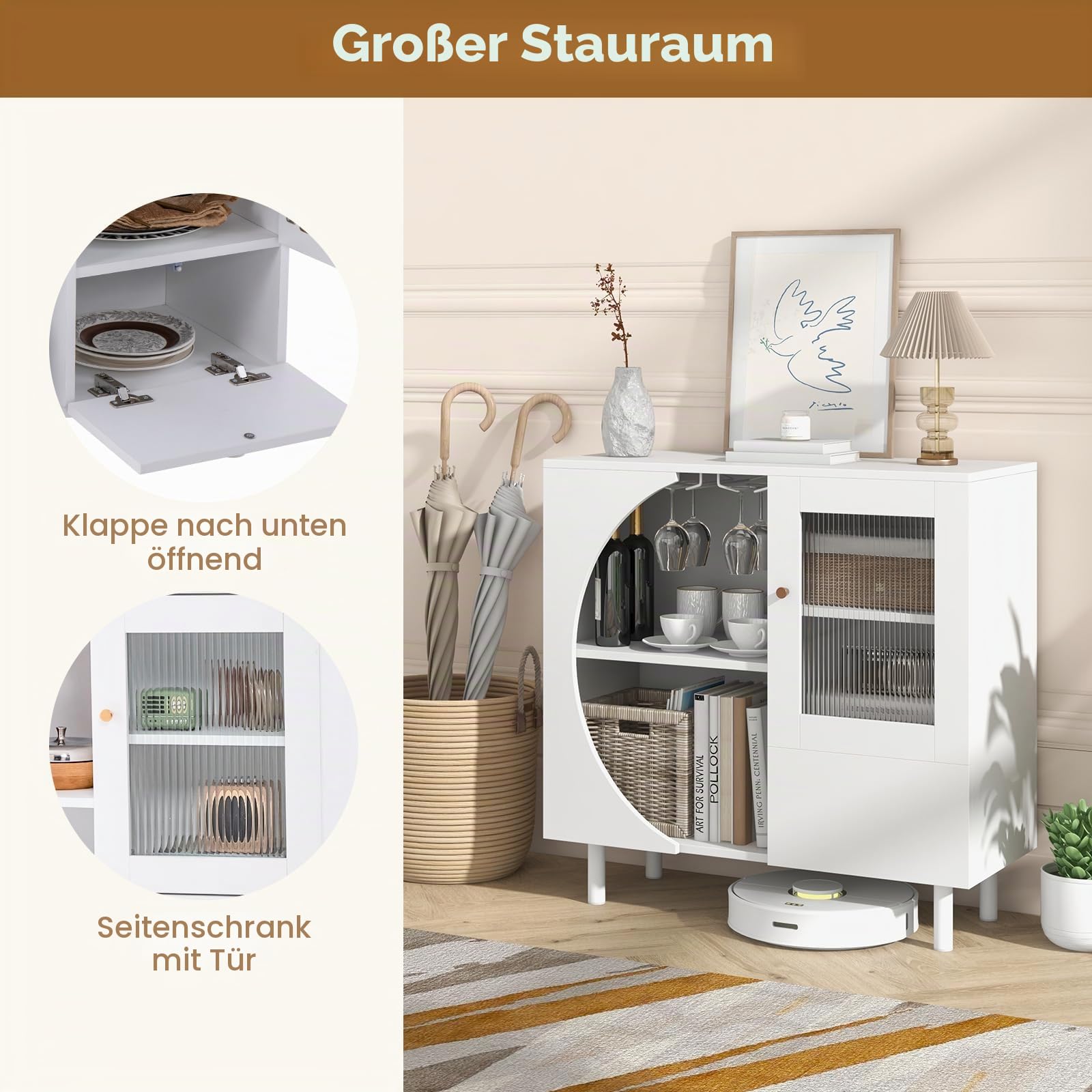 komfotteu-k-chenschrank-sideboard-wei-80-x-30-x-80-cm-mit-glast-r-und-glashalter image 4