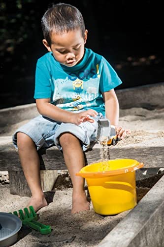dantoy-sand-und-wasserspielzeug-eimer-set-mit-2-fahrzeugen-gelb image 7