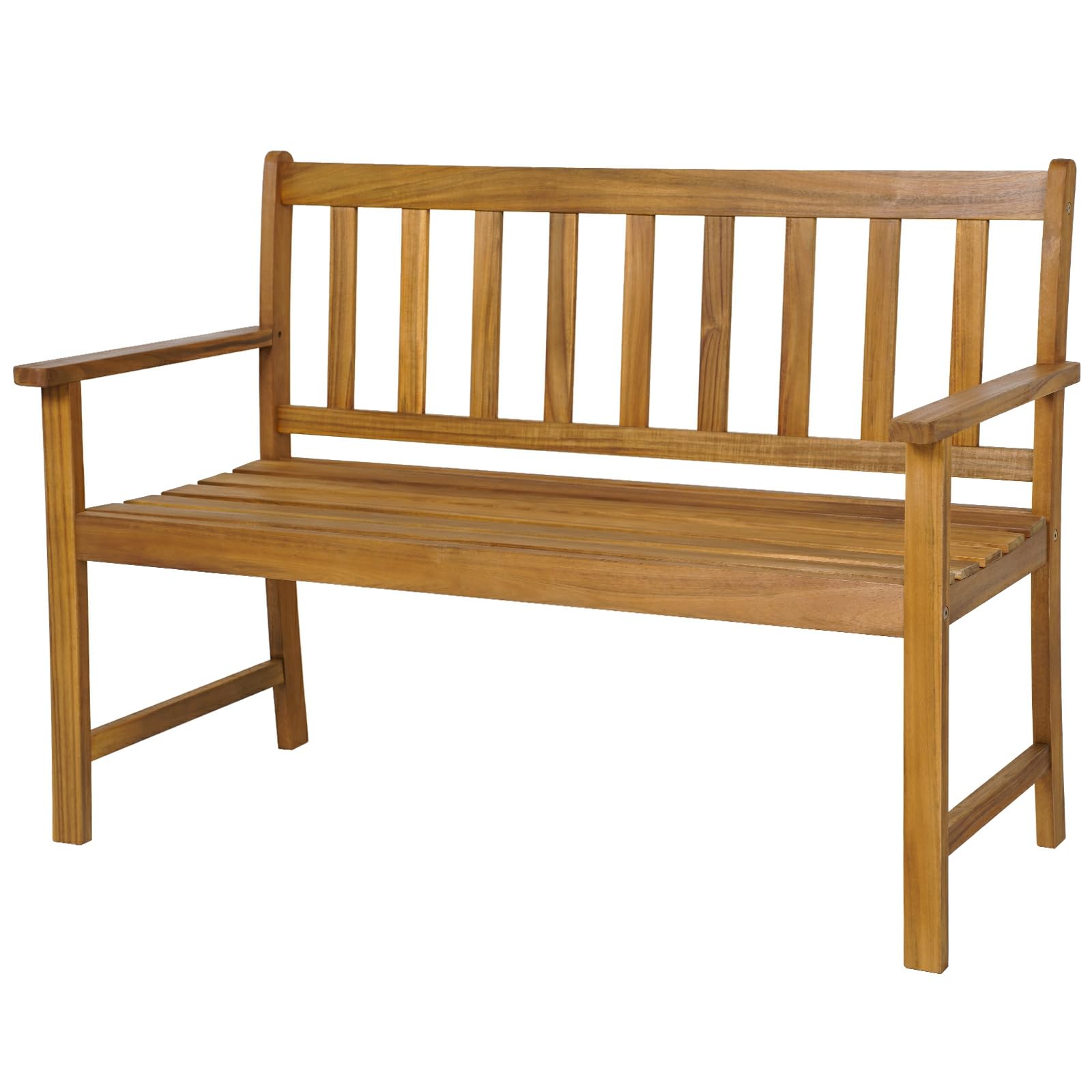 komfotteu-gartenbank-2-sitzer-akazienholz-110x56-5x86cm-bis-360kg image 7