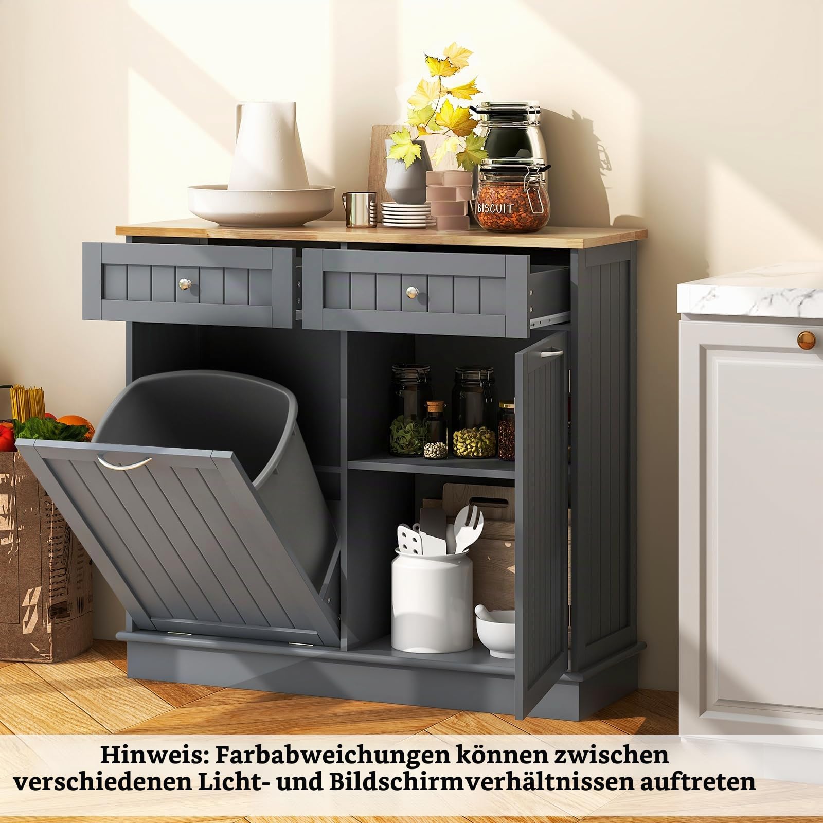 komfotteu-k-chenschrank-mit-abfallschrank-und-auszieht-r-grau-100x35x90-5-cm image 4