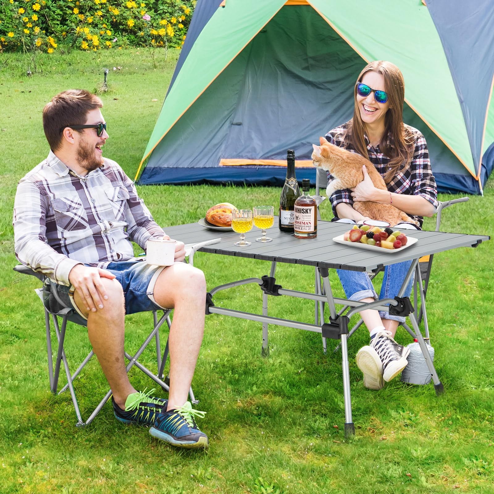 komfotteu-campingtisch-klappbar-h-henverstellbar-90-x-60-5-cm-aluminium-silber image 2