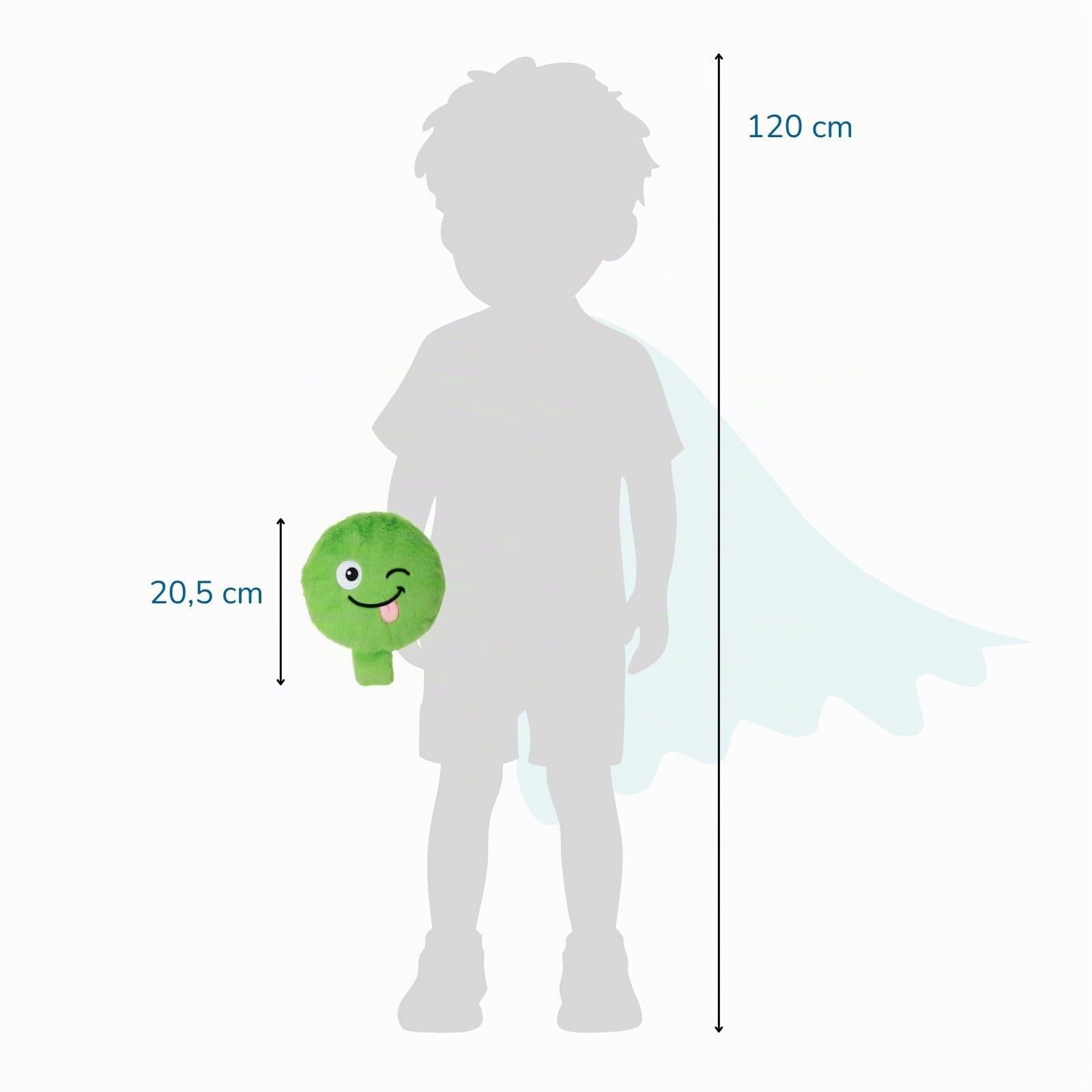 alldoro-xxl-pl-sch-furzkissen-gr-n-bravey-20-5-cm-pupskissen-mit-sound image 8