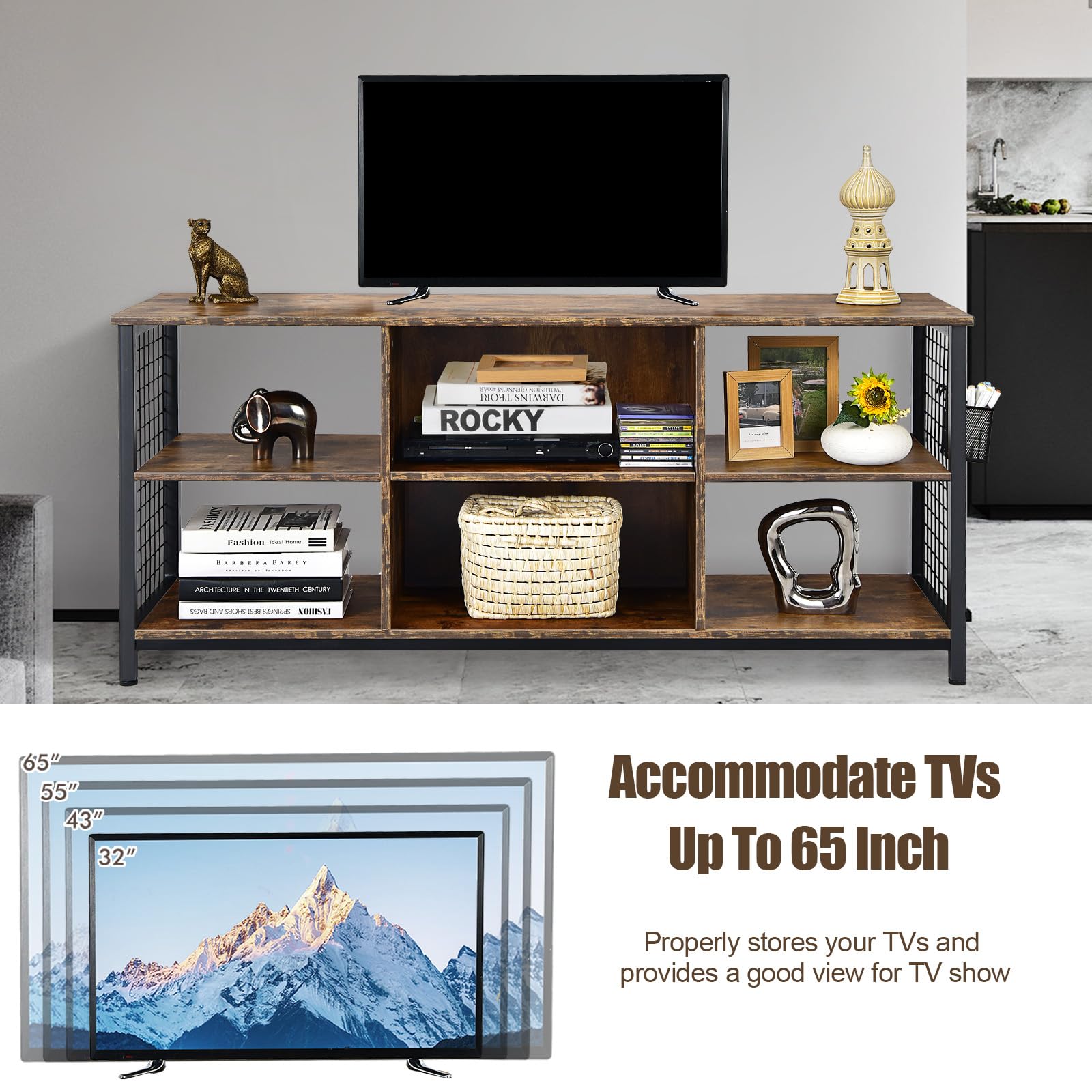 komfotteu-tv-schrank-lowboard-140-x-40-x-63-cm-f-r-fernseher-bis-65-zoll image 3