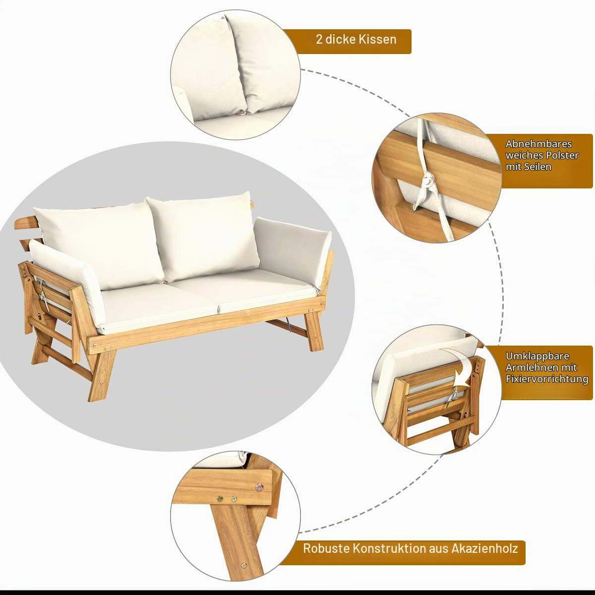komfotteu-gartensofa-aus-holz-wei-bank-sonnenliege-2-personen image 6