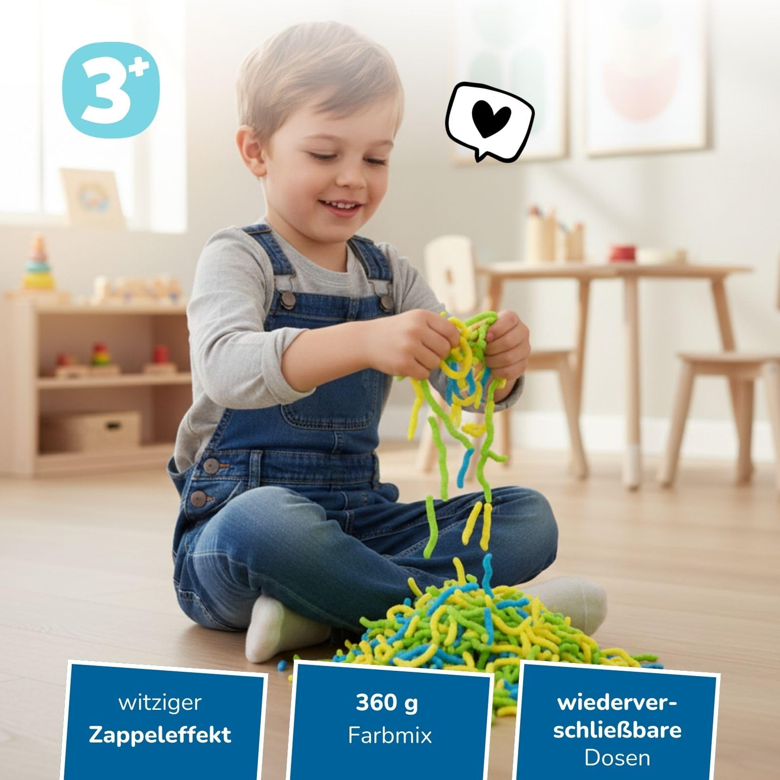 alldoro-squishy-worms-3er-set-motorikspielzeug-gelb-blau-gr-n image 2