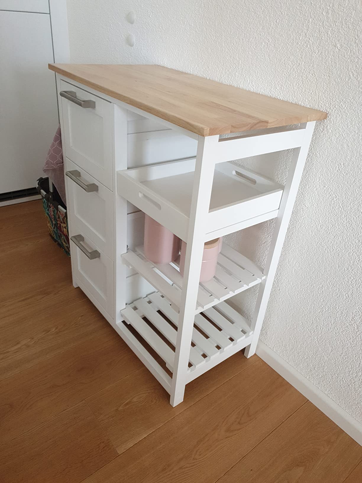 Mehr Arbeitsfläche in kleiner Küche