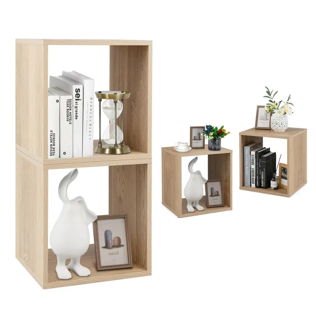komfotteu-2er-regalw-rfel-stapelbar-holz-w-rfelregal-38x33cm image 1