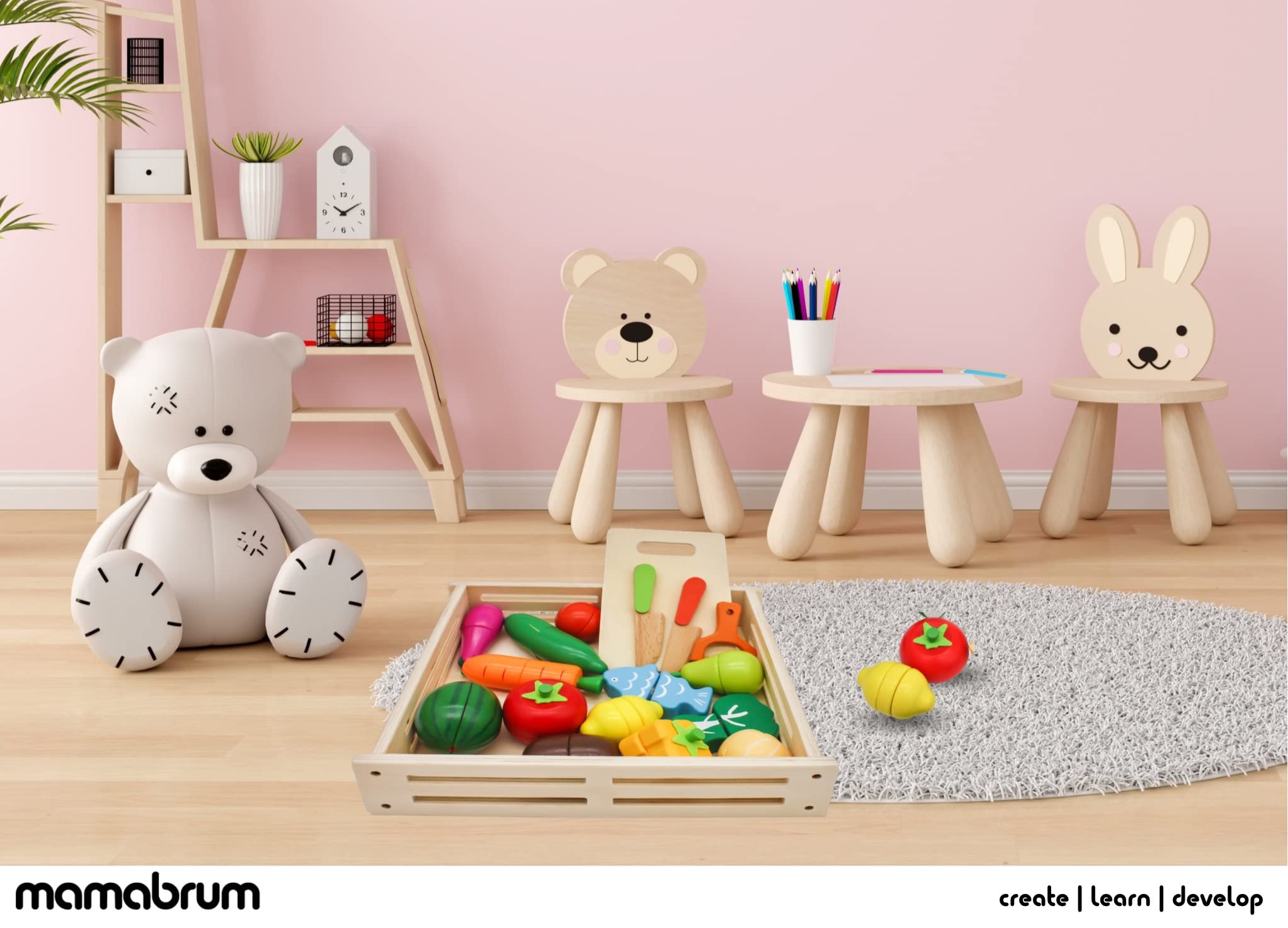 mamabrum-mam15-kinderk-che-schneideset-holz-mit-obst-gem-se-und-box-ab-3-jahren image 3