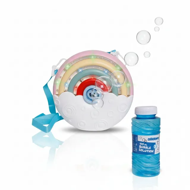 alldoro-60613-seifenblasenmaschine-rainbow-mit-licht-100-ml-kompakt image 1