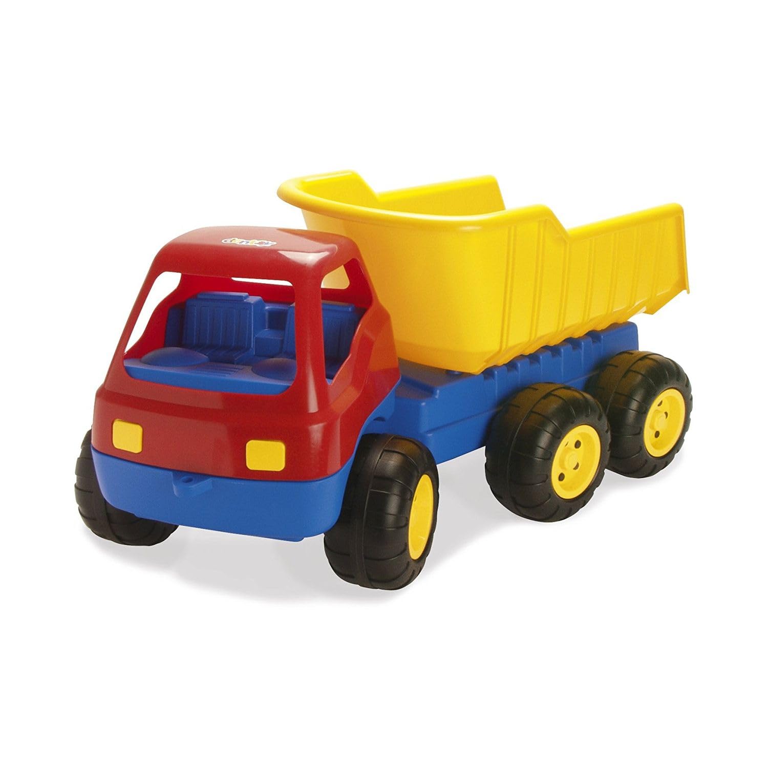 dantoy-giant-tipper-truck-84-cm-gro-er-kipplaster-f-r-garten-made-in-denmark image 1