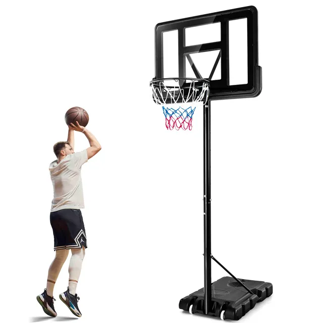 komfotteu-basketballst-nder-h-henverstellbar-130-305-cm-mit-rollen-und-45-cm-kor image 1