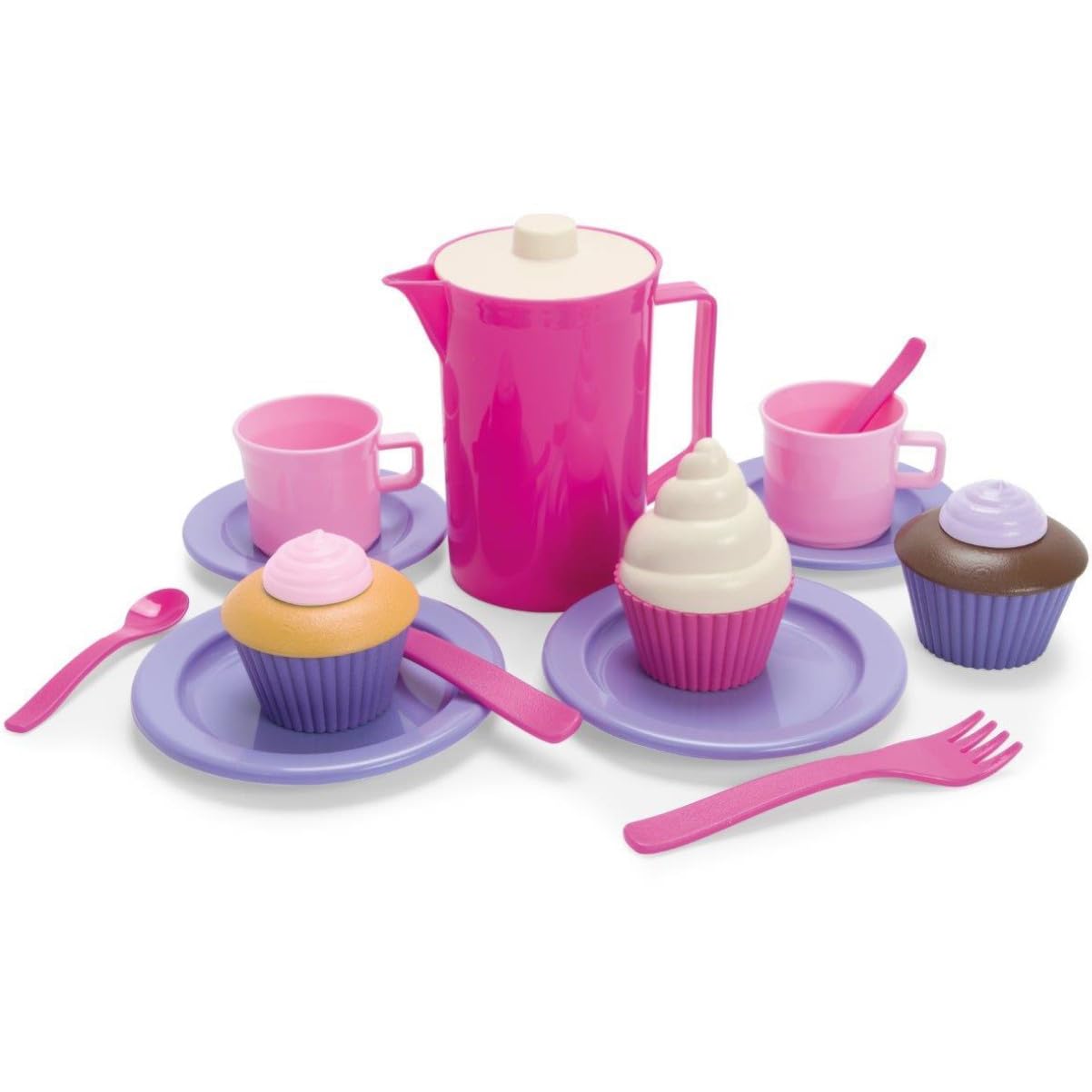 dantoy-kaffee-set-f-r-4-princess-pink-17-teiliges-rollenspiel-teeparty-set image 6