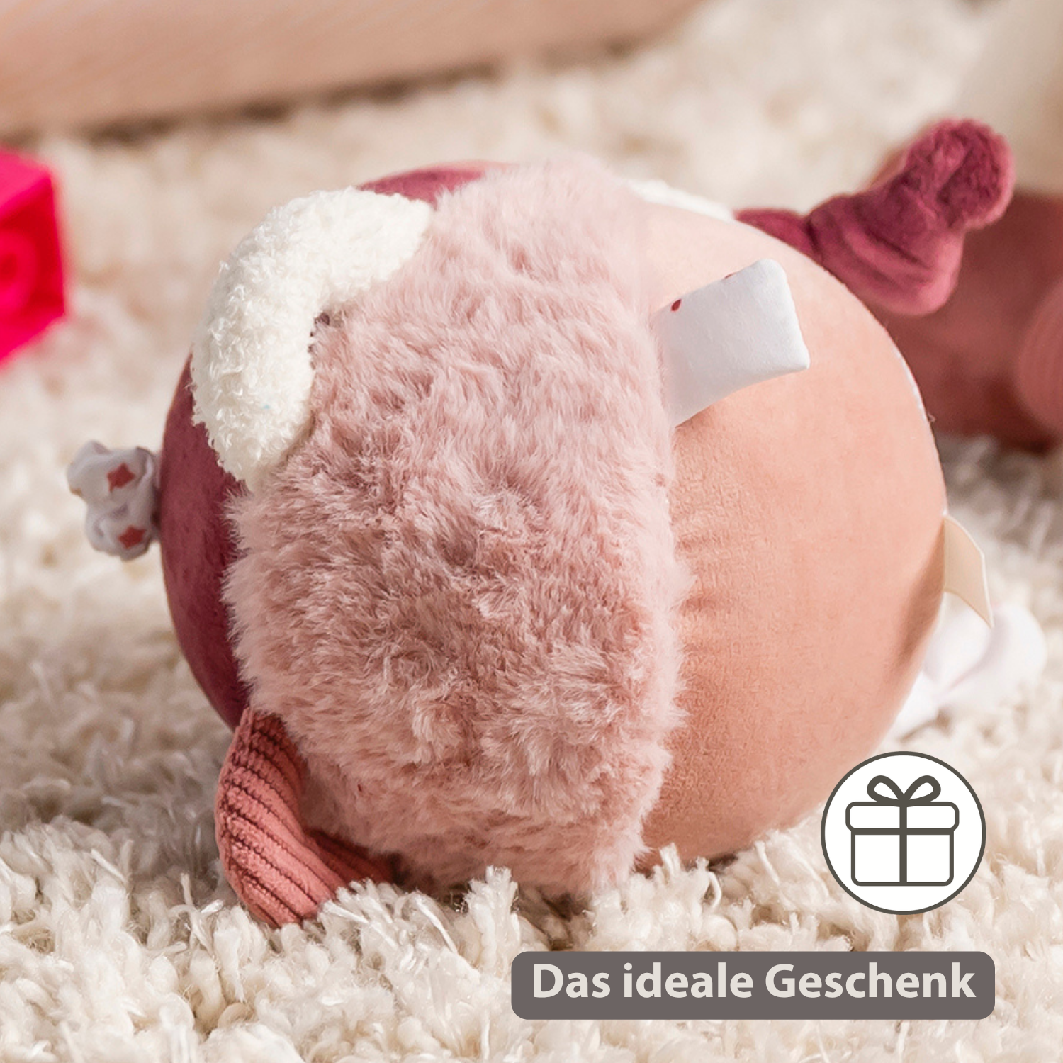 nattou-lapidou-kuschelball-15-cm-aktivit-tsball-puderrosa-mit-rassel image 6