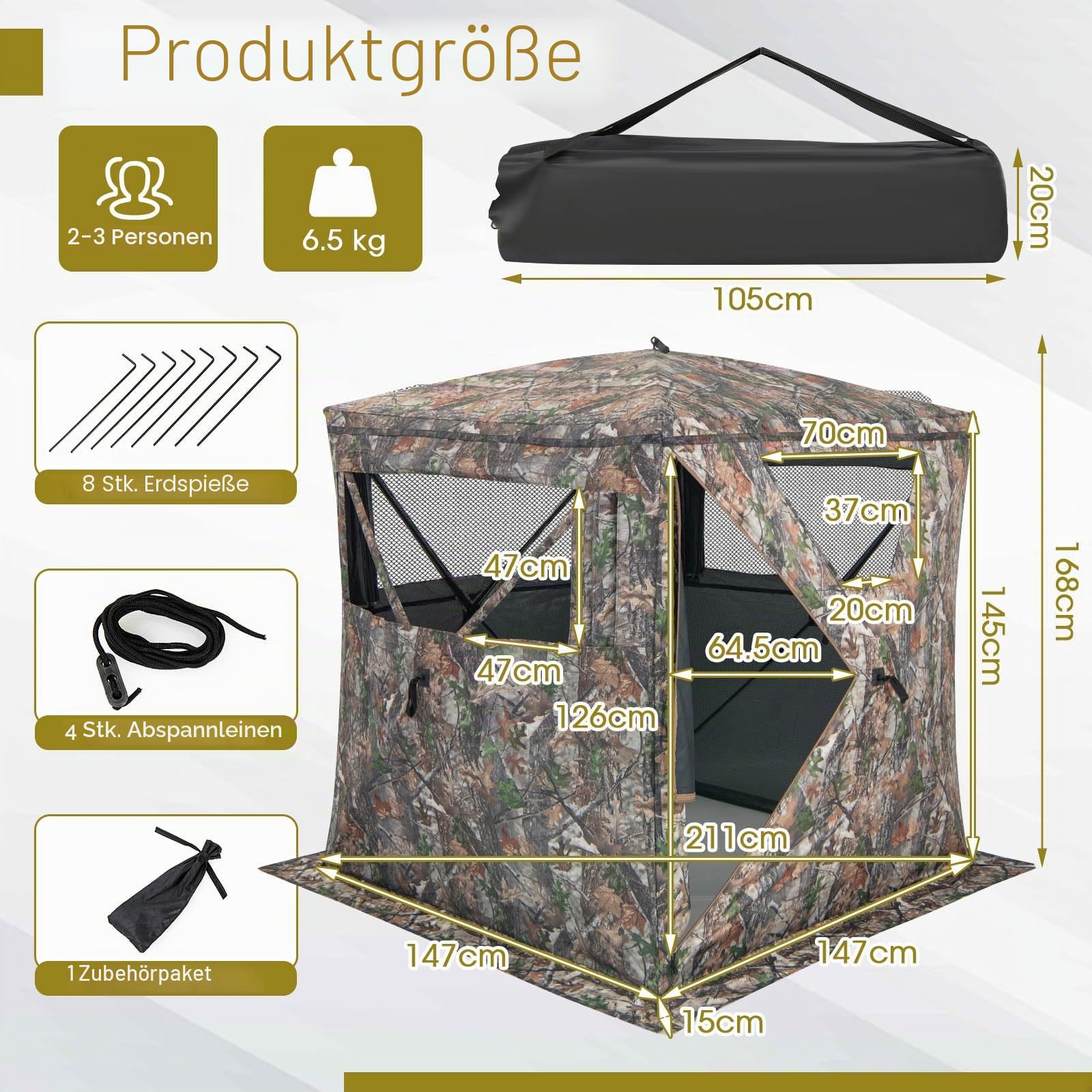 komfotteu-jagdzelt-f-r-2-3-personen-camouflage-mit-fenstern image 6