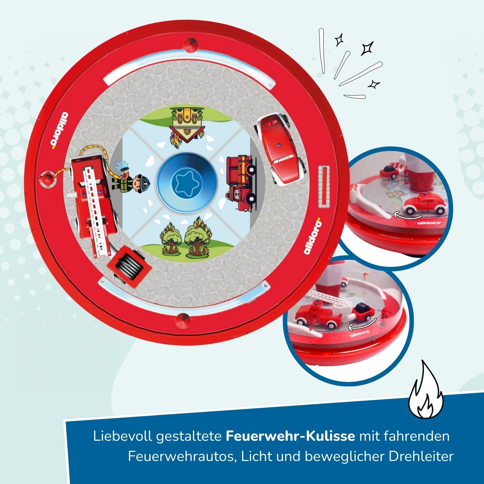 alldoro-feuerwehr-brummkreisel-panorama-kreisel-19-cm-ab-babyalter image 5