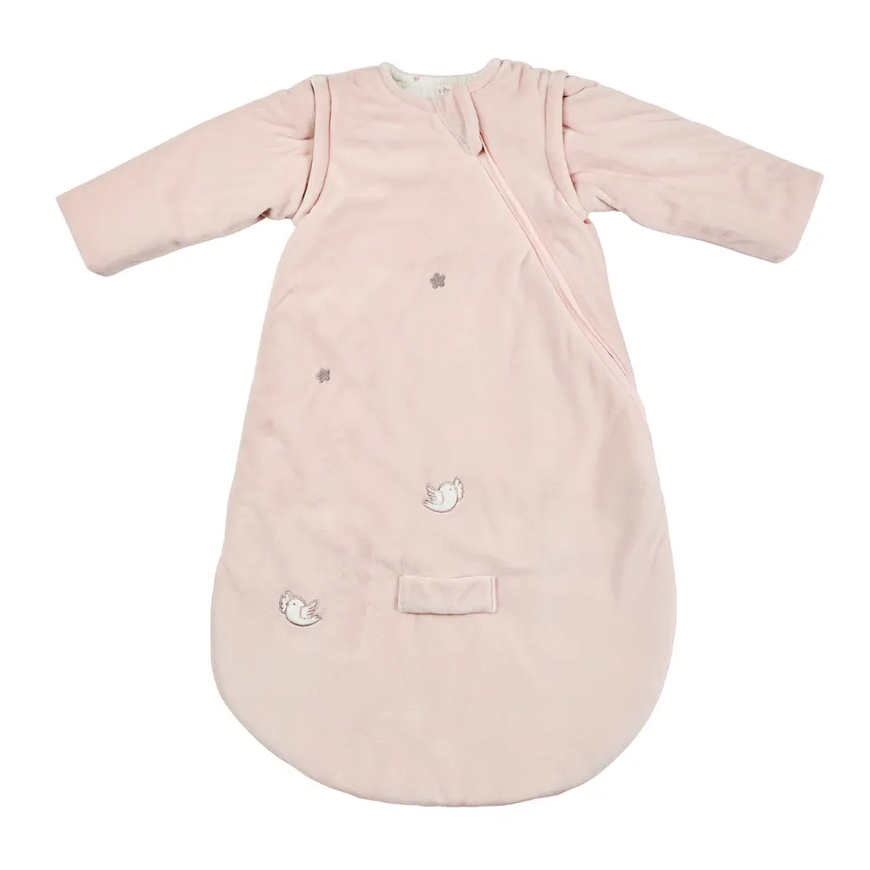 nattou-fanfan-babyschlafsack-70-cm-velours-rosa-tog-2-5 image 1