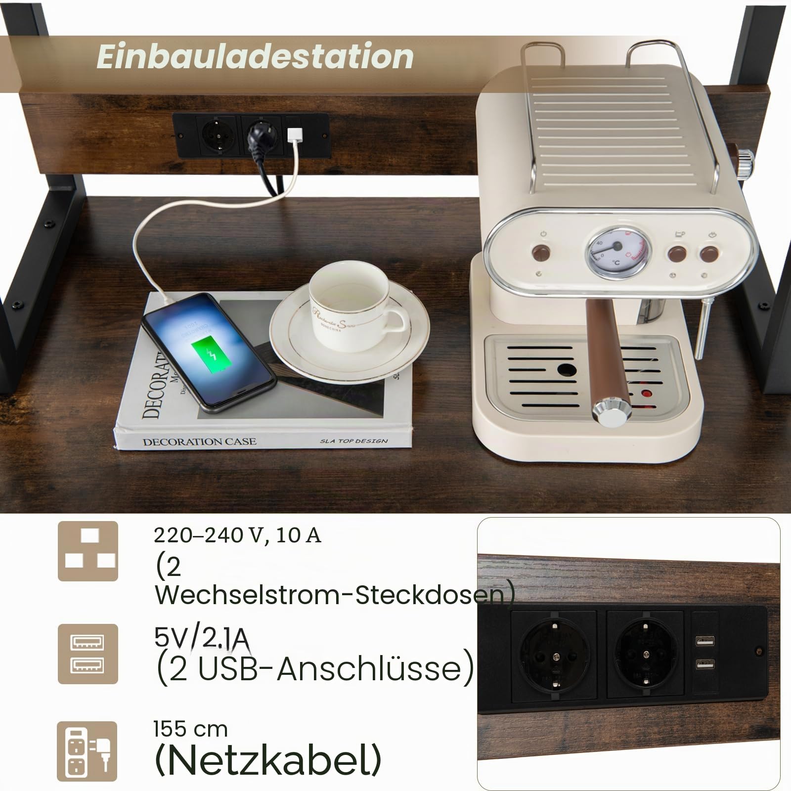 komfotteu-weinregal-4-etagen-76x48x163-cm-f-r-24-flaschen-k-chenregal-mit-steckd image 3