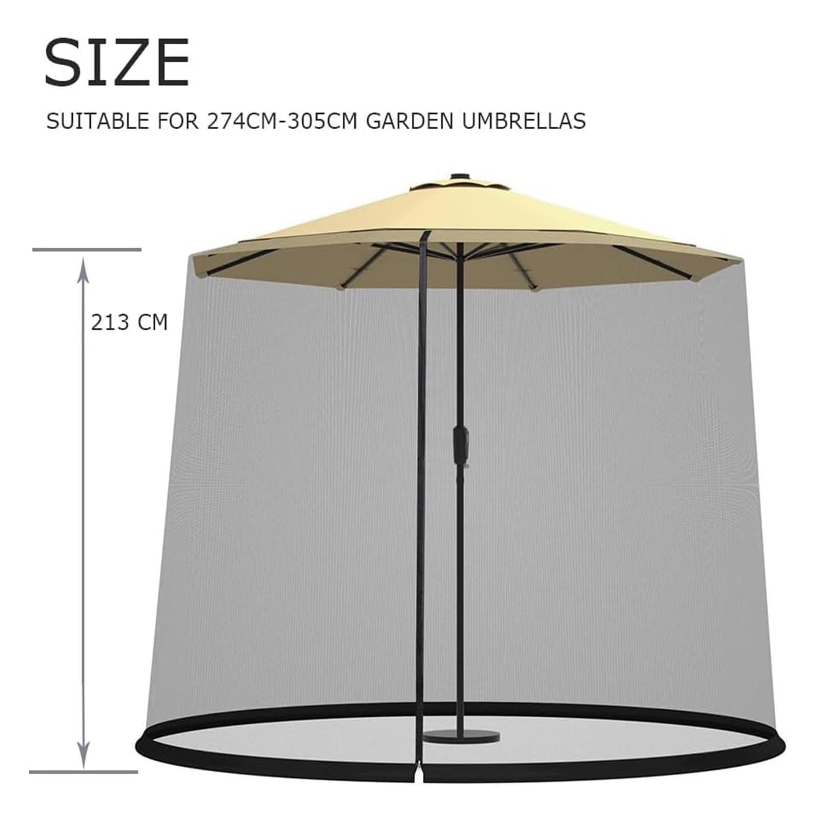 komfotteu-moskitonetz-verstellbar-f-r-270-300-cm-schirm-pavillon-schwarz image 5