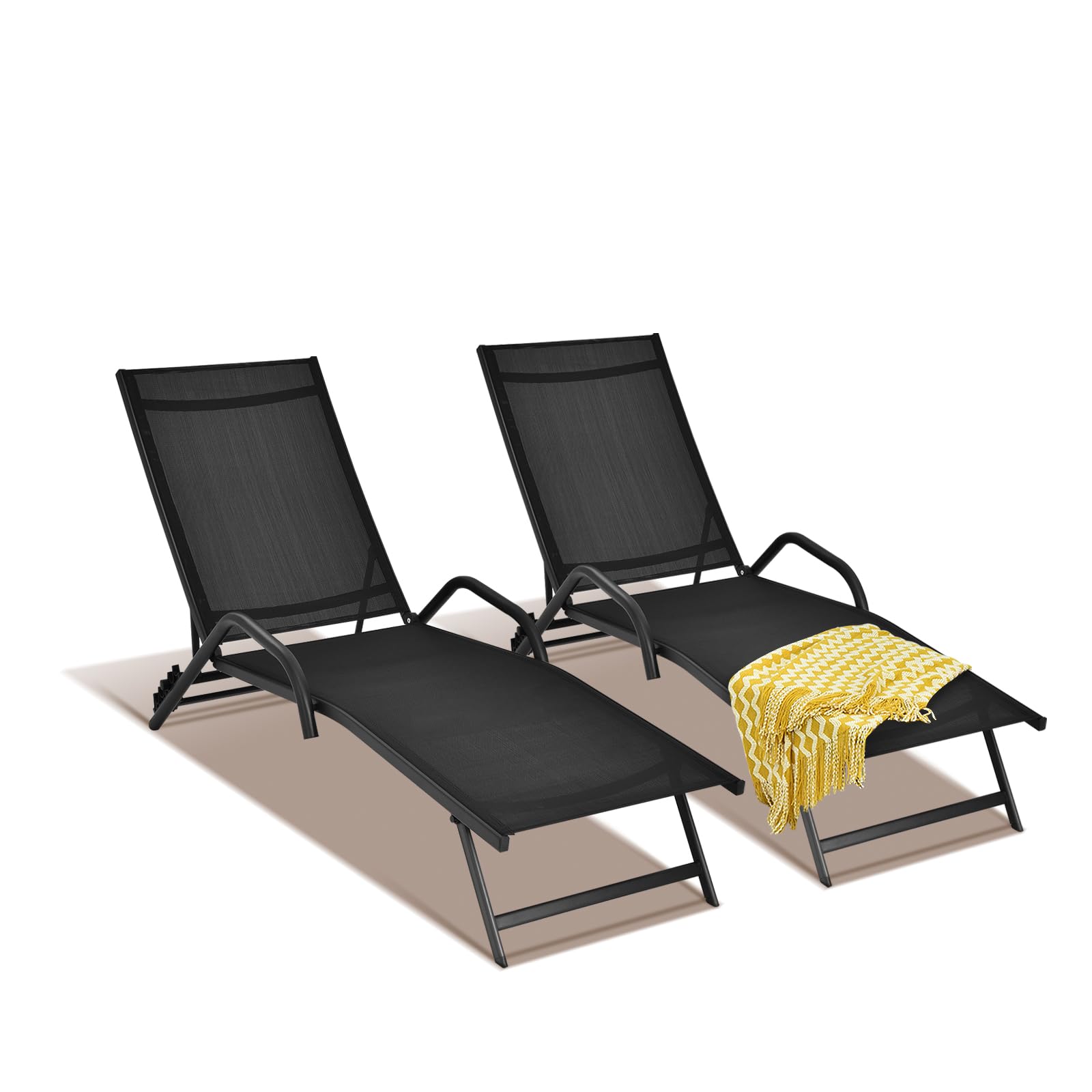 komfotteu-2er-set-sonnenliege-mit-verstellbarer-r-ckenlehne-bis-160-kg image 1