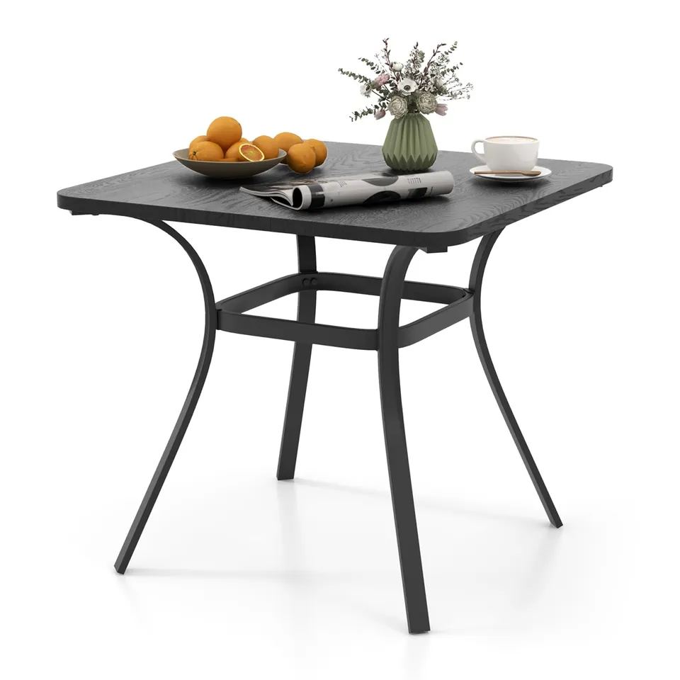 komfotteu-gartentisch-80x80-cm-metall-f-r-4-personen-balkontisch image 1