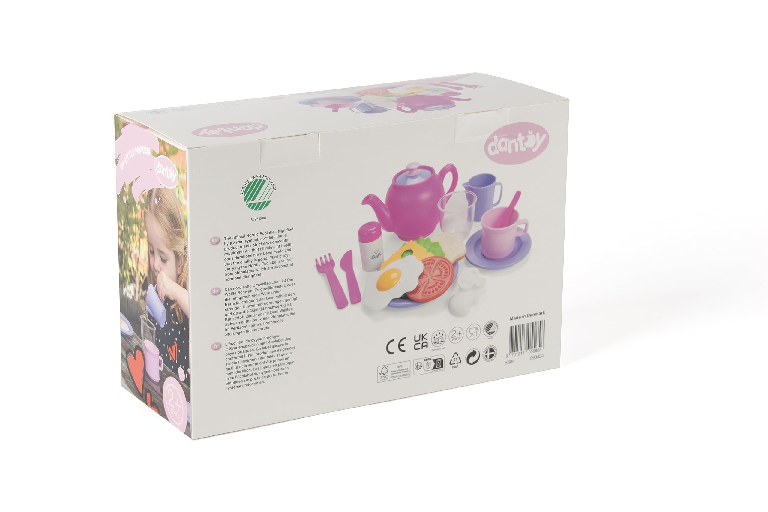 dantoy-5565-princess-lunch-set-18-teilig-essservice image 8