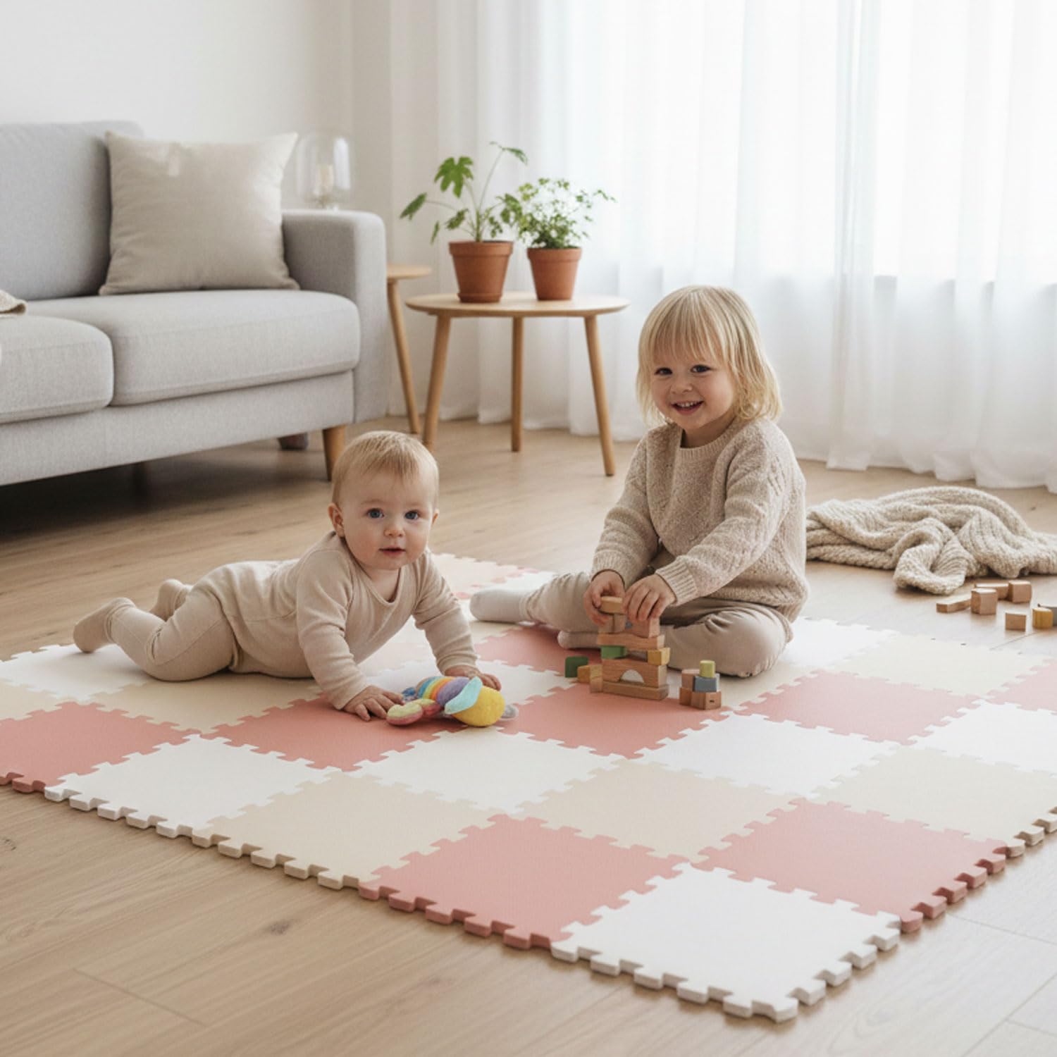 littletom-spielmatte-baby-puzzlematte-pastell-27-matten-je-30x30-cm-270x90-cm image 3