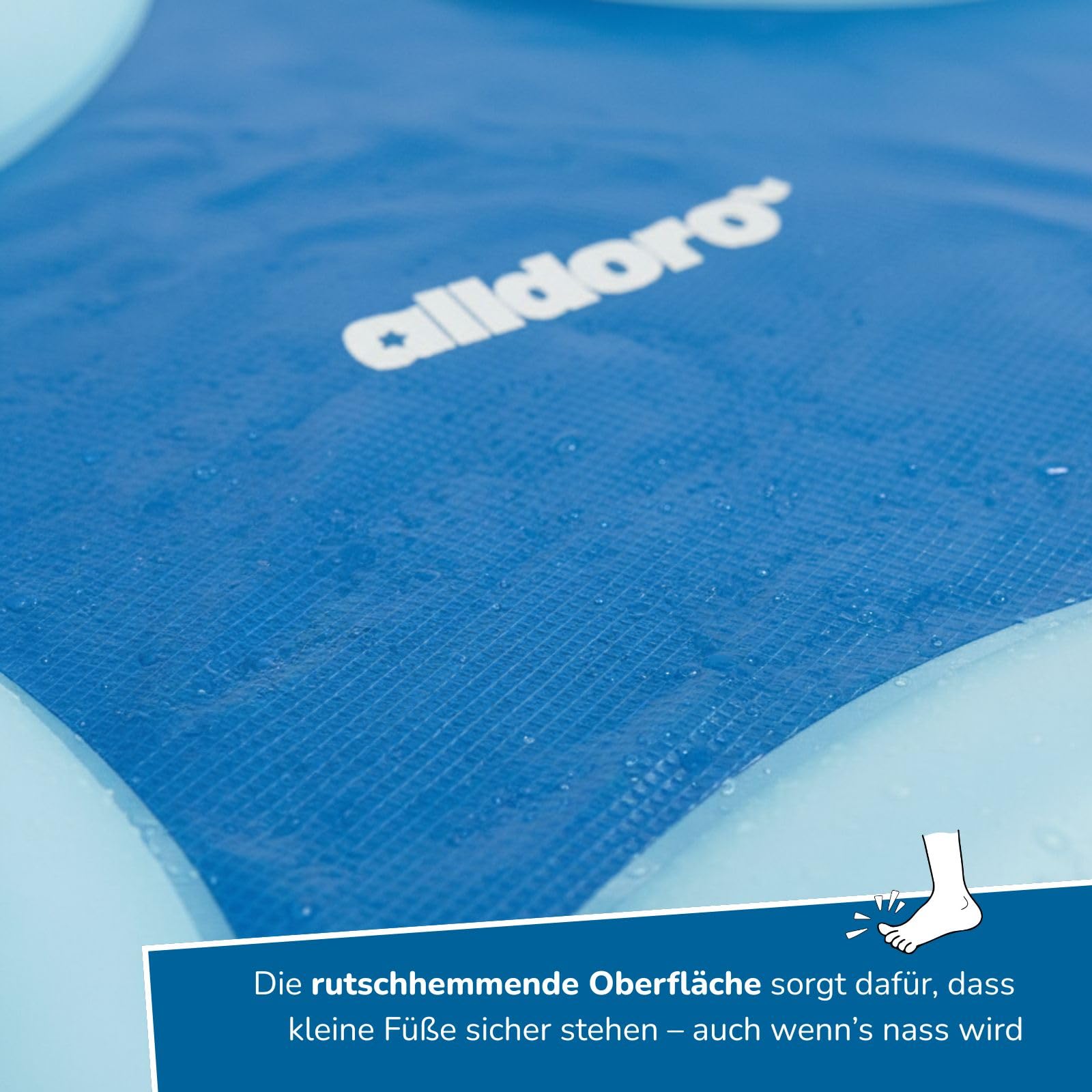 alldoro-wasserspielmatte-stern-100-cm-mit-sprinkler image 5