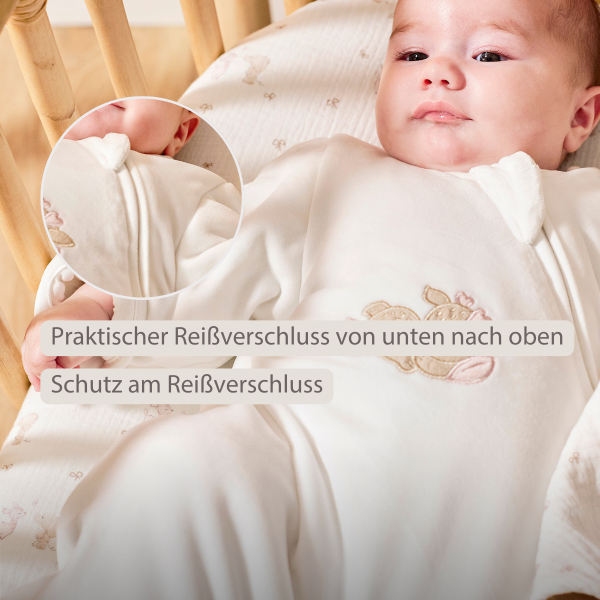nattou-fanfan-babyschlafsack-60-cm-velours-mit-rmeln-tog-2-5 image 3