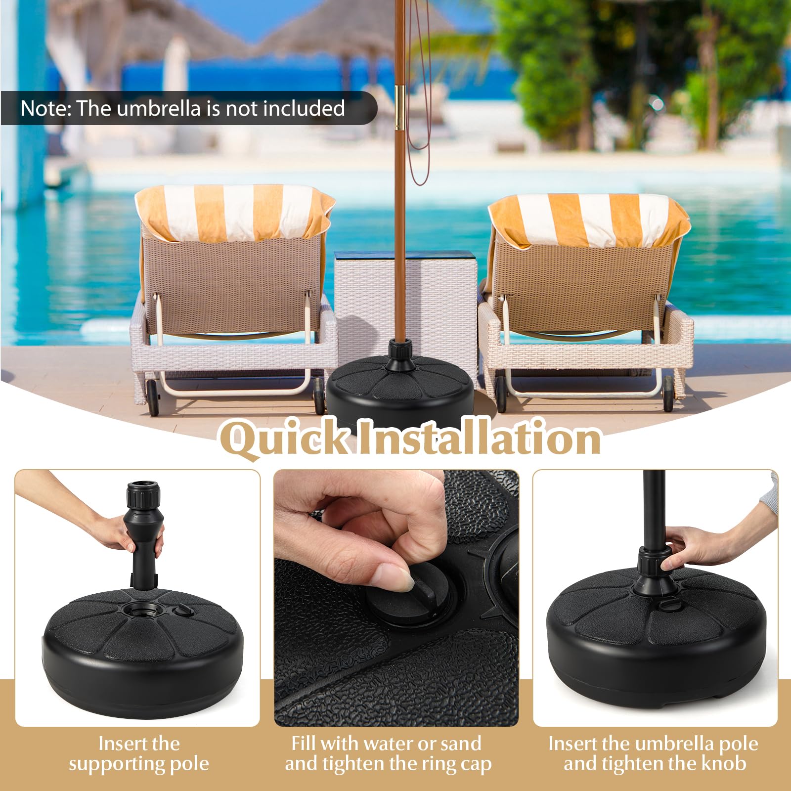 komfotteu-sonnenschirmst-nder-bef-llbar-9-5-l-f-r-38-mm-stock image 6