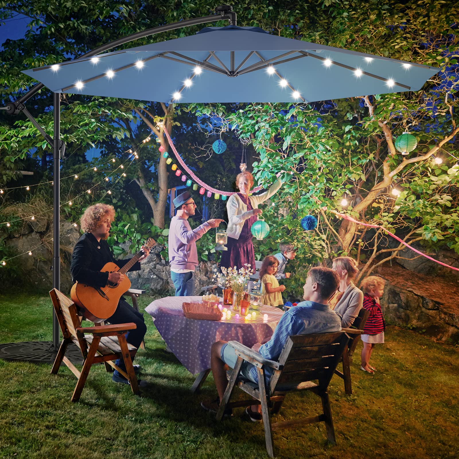 komfotteu-ampelschirm-300-cm-mit-led-beleuchtung-neigbar image 7