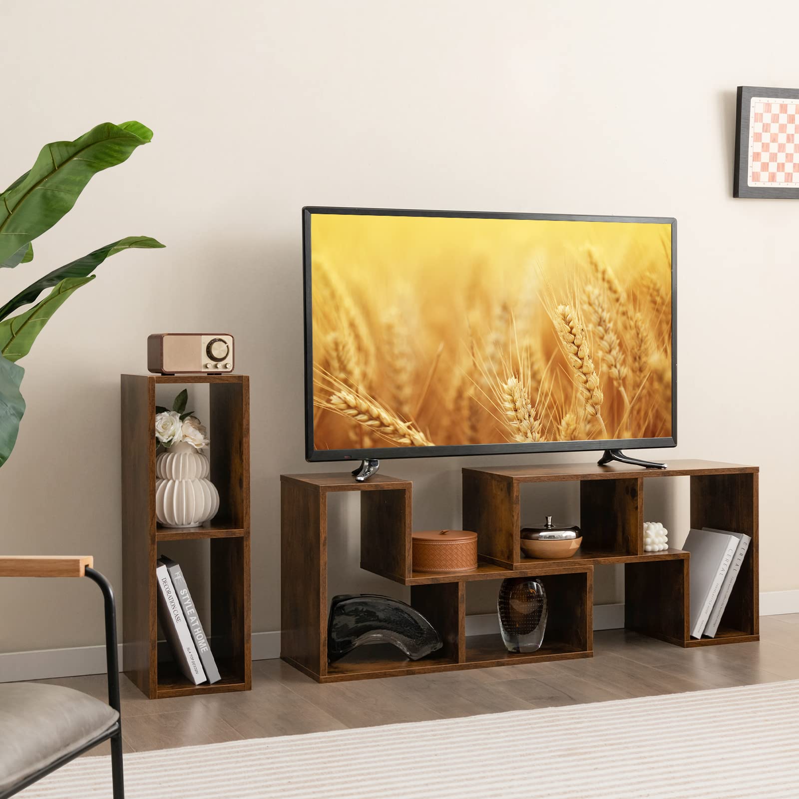 komfotteu-tv-schrank-holz-frei-kombinierbar-f-r-tvs-bis-65-zoll image 8