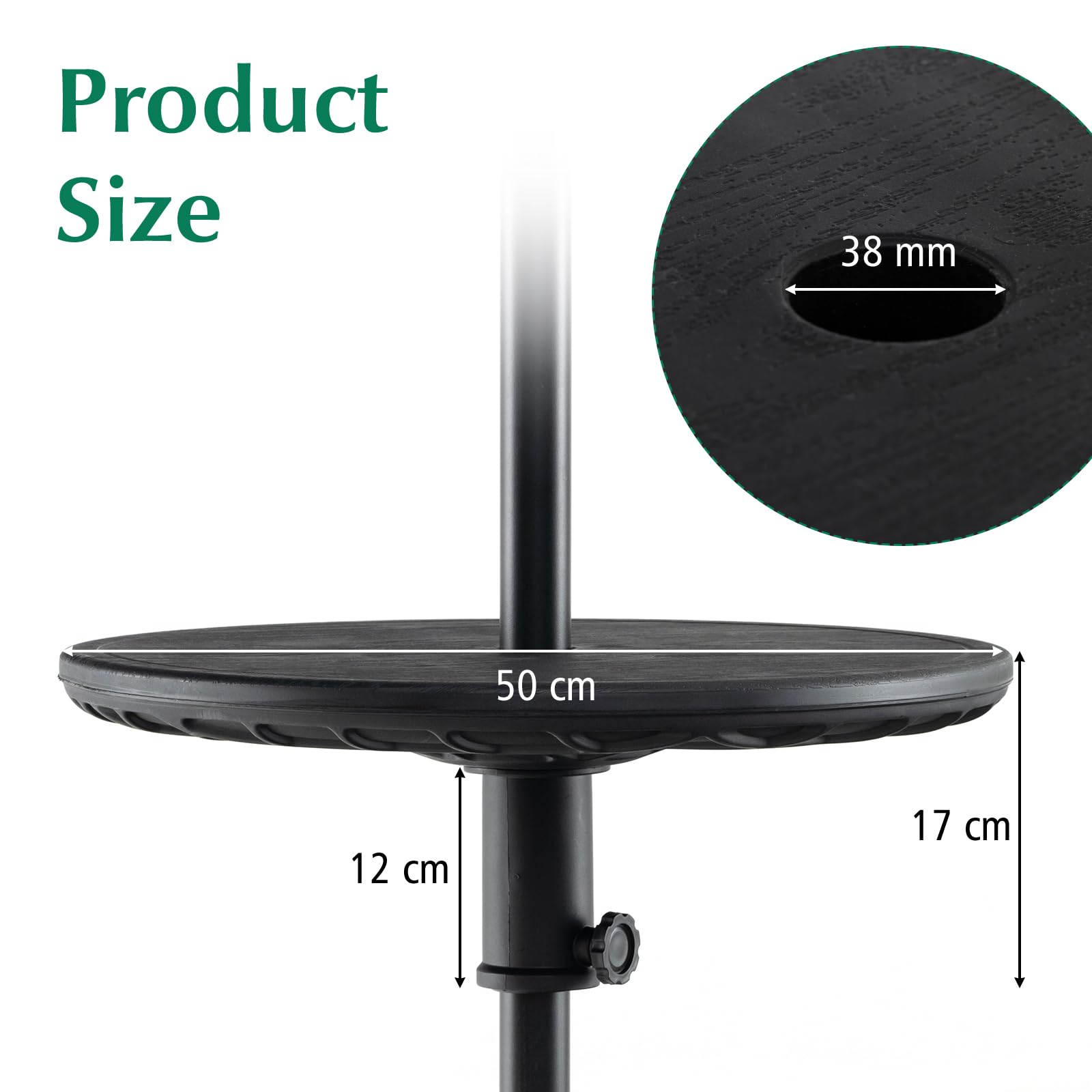 komfotteu-schirmtablett-50-cm-sonnenschirmtisch-h-henverstellbar-38-mm image 6