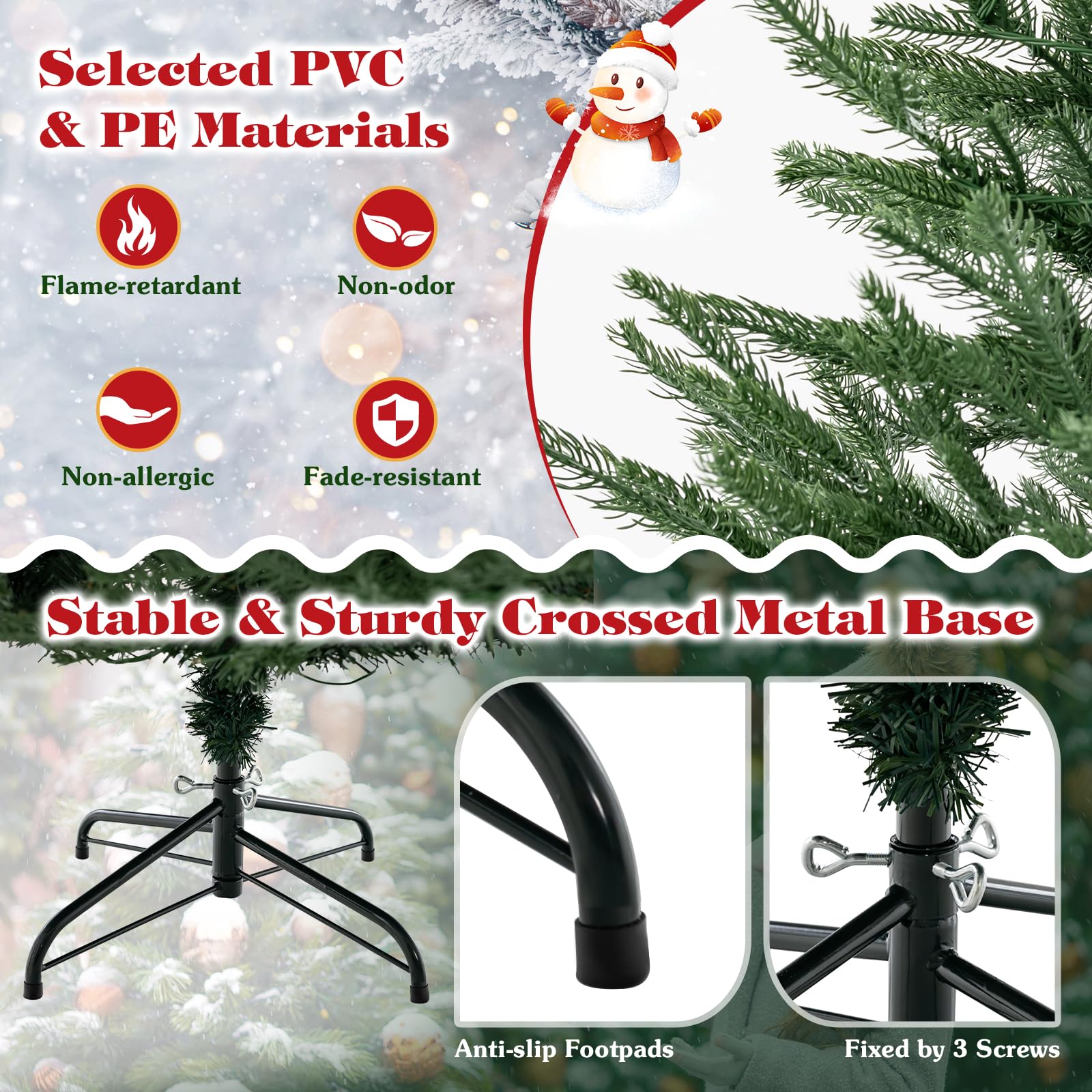 komfotteu-k-nstlicher-weihnachtsbaum-beleuchtet-183-cm-788-spitzen image 3